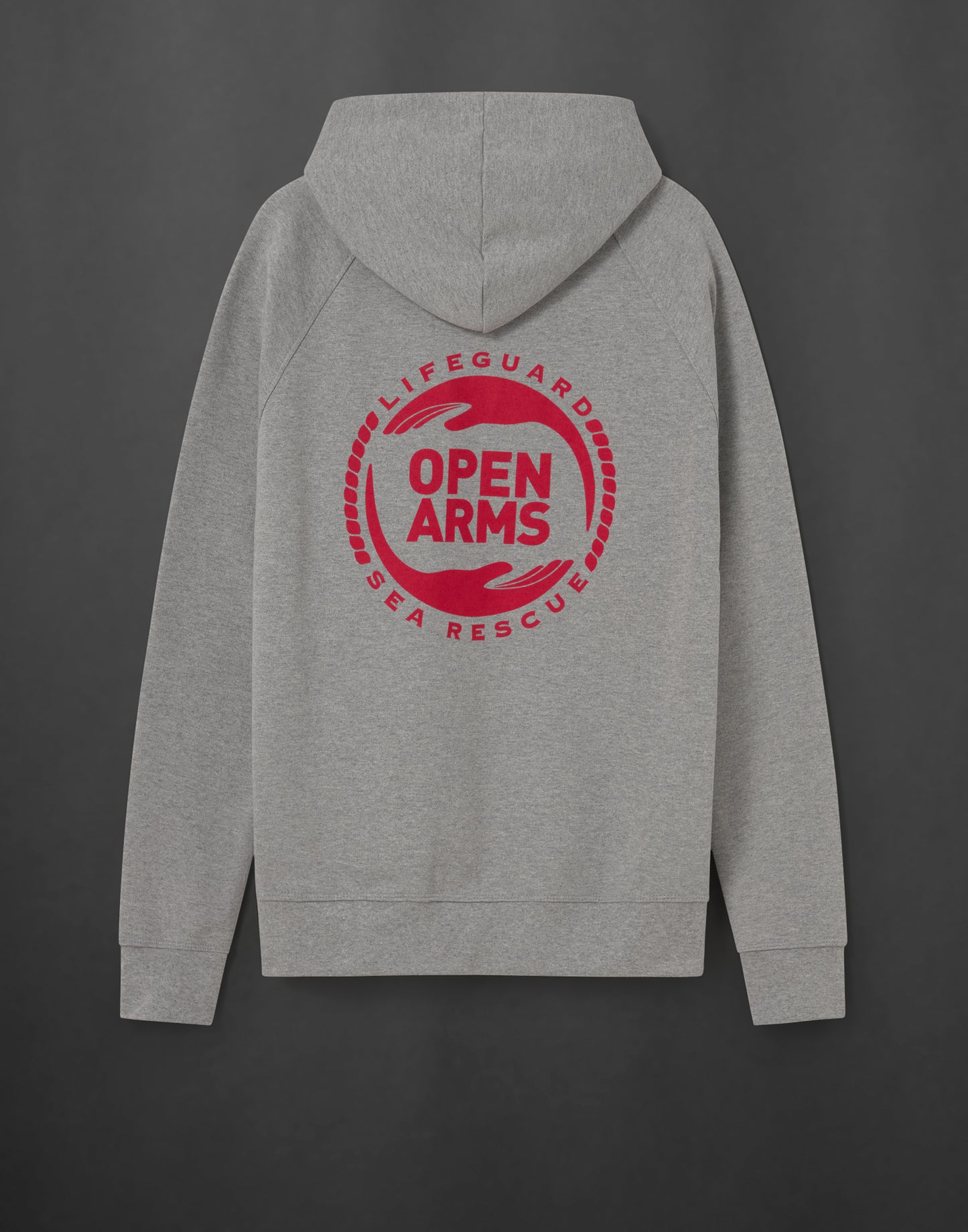Sudadera gris Open Arms
