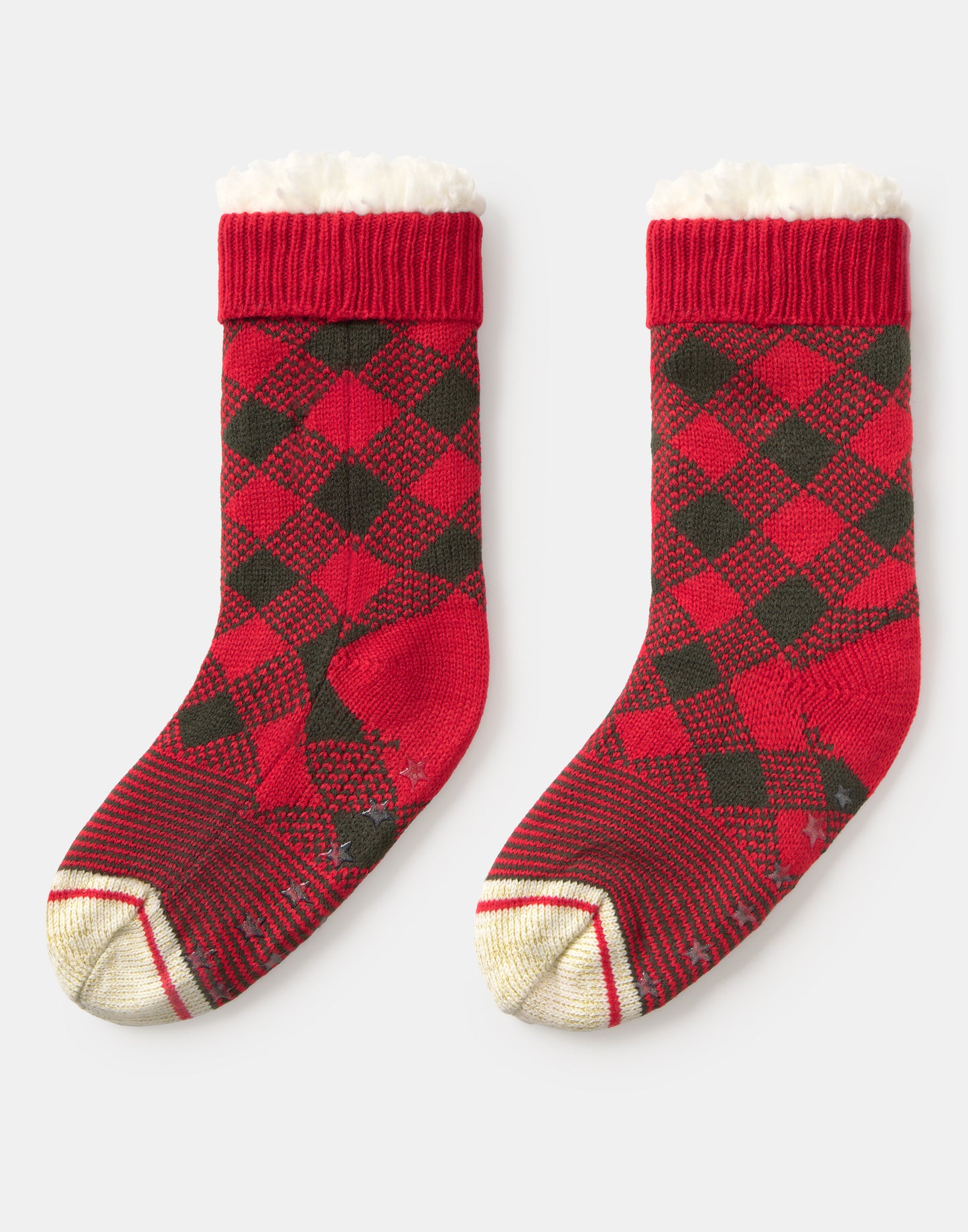 Christmas knit sock