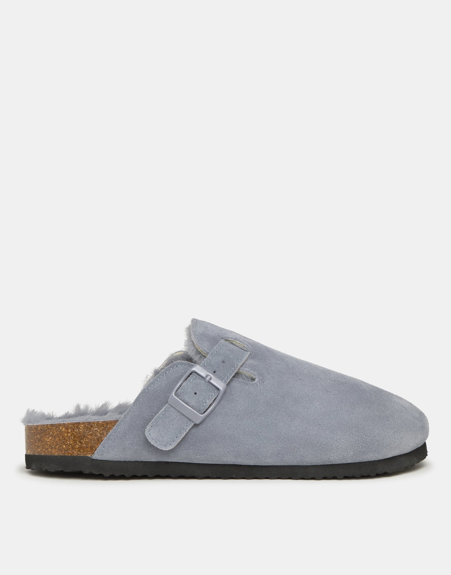 Zueco ergonómico piel interior pelo