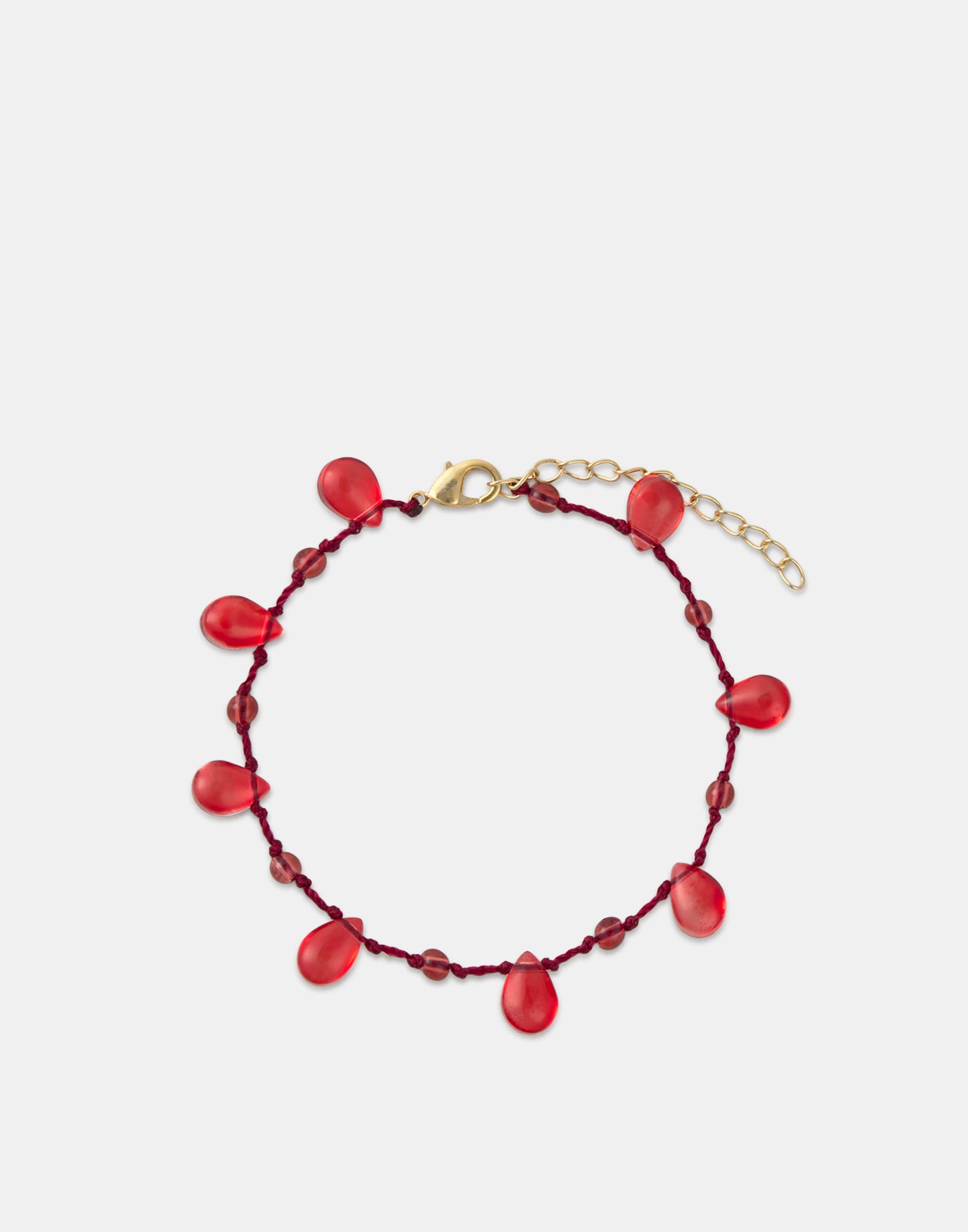 Bracciale con Gocce di Vetro