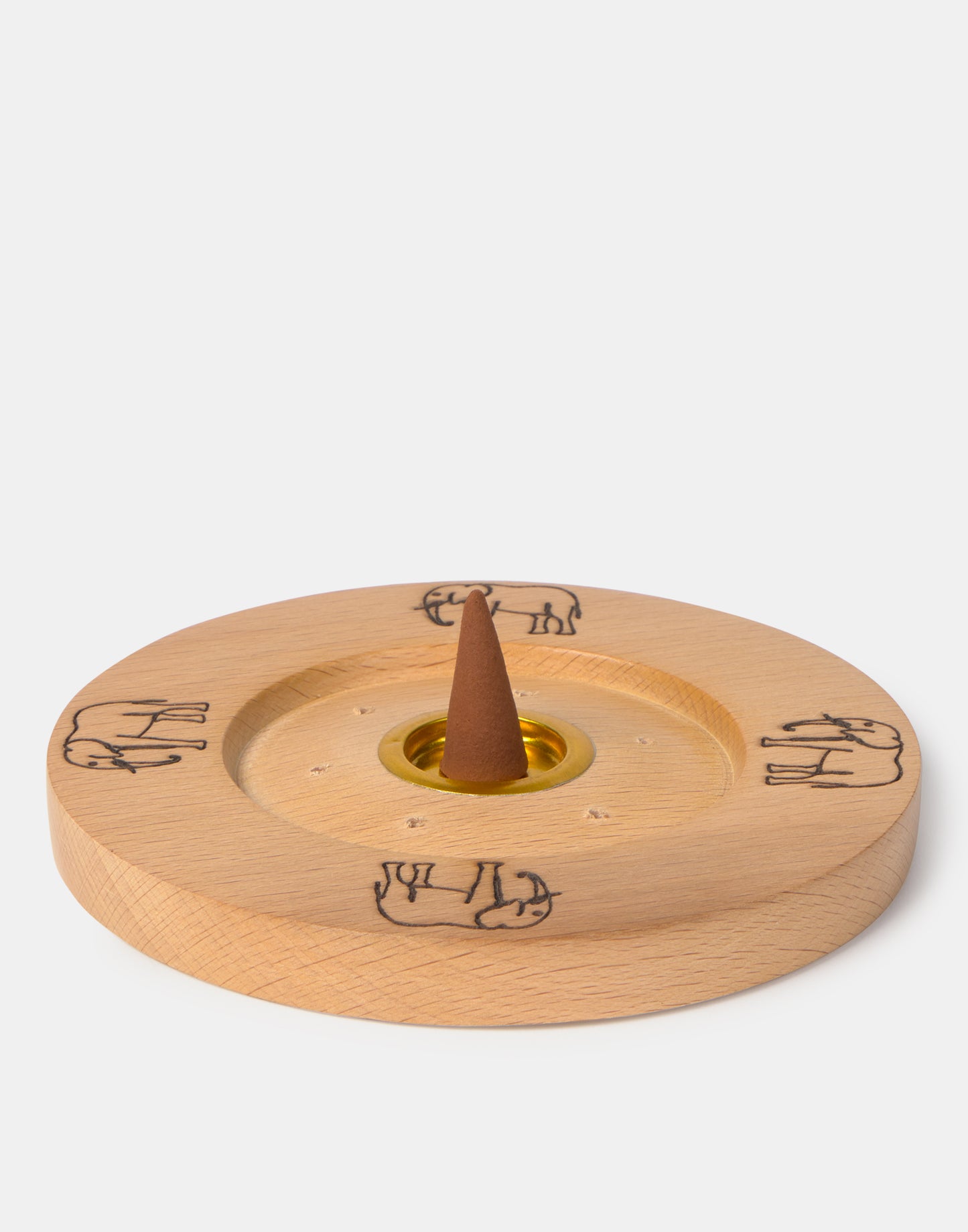 Portaincienso redondo elefants