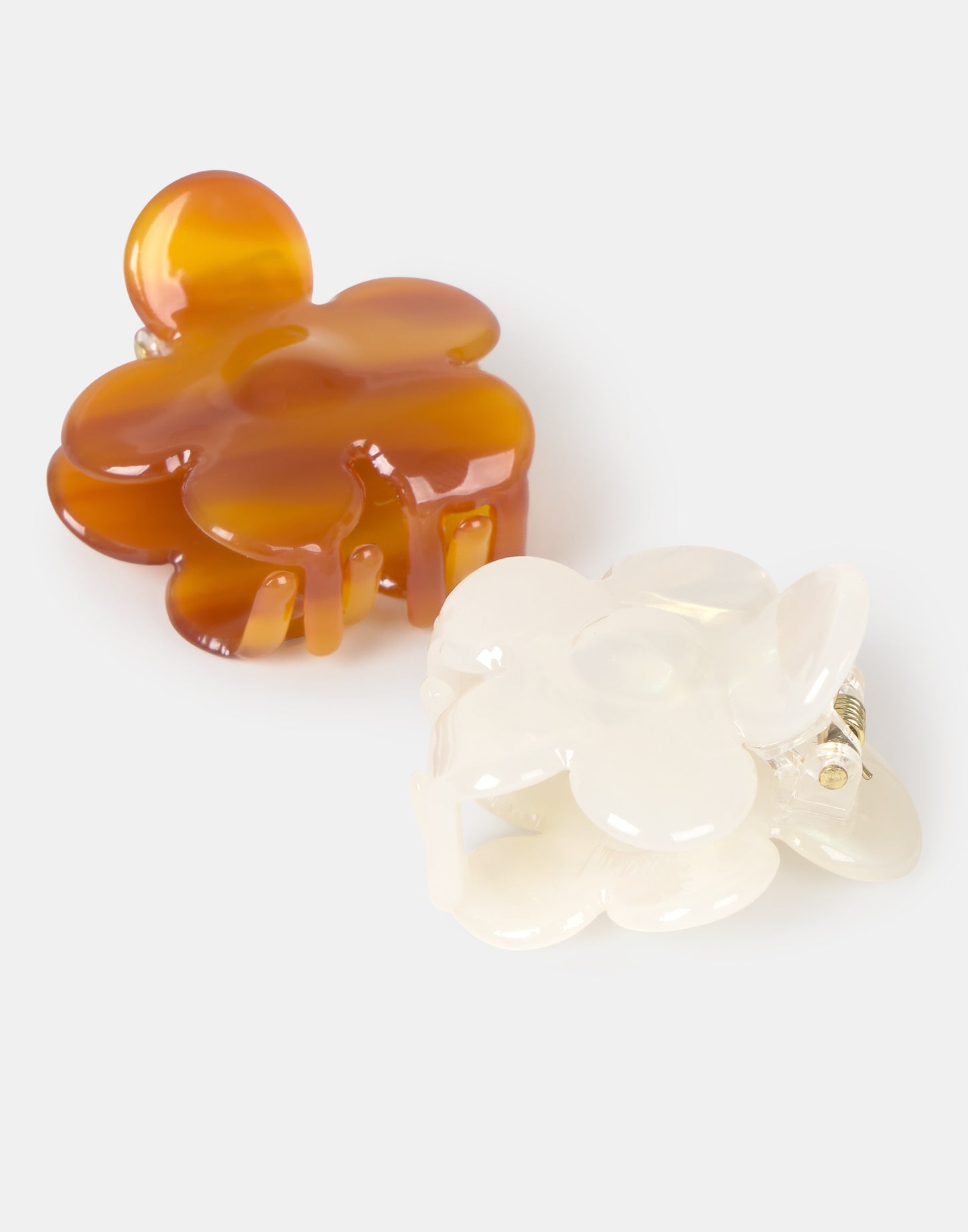 Set aus 2 Mini-Haarspangen Blume Marta