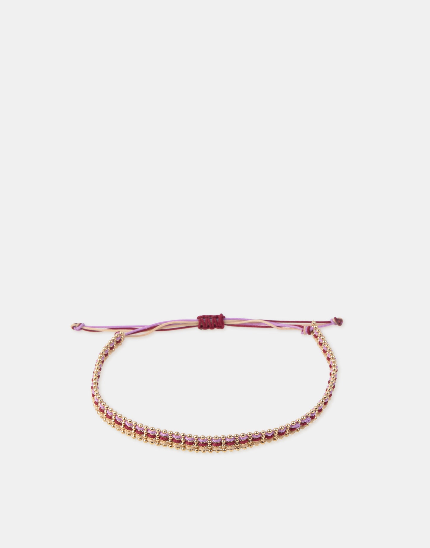 Bracciale fili dorato