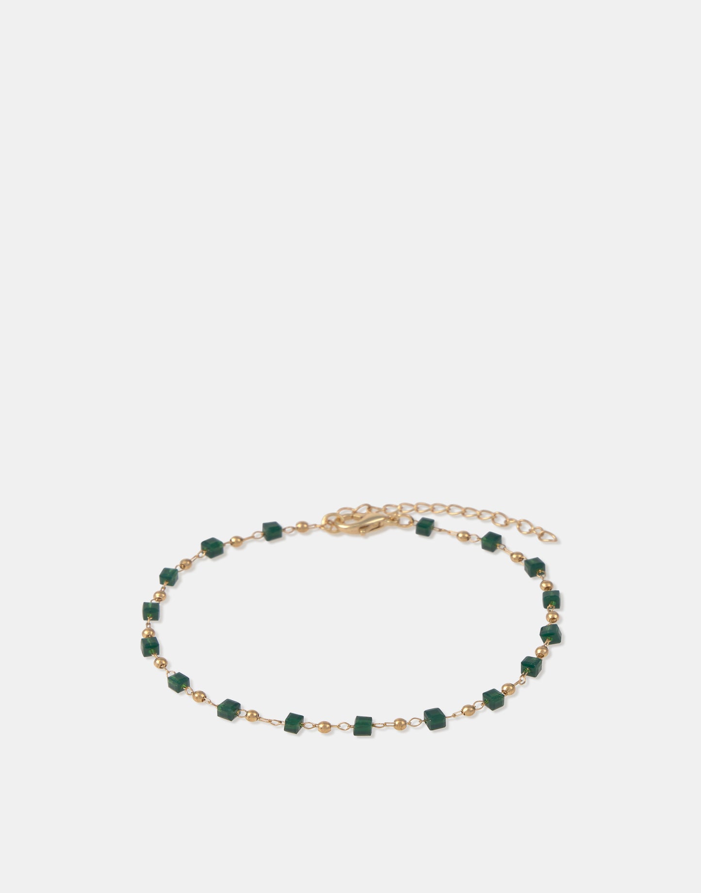 Pulsera cristales cuadrados