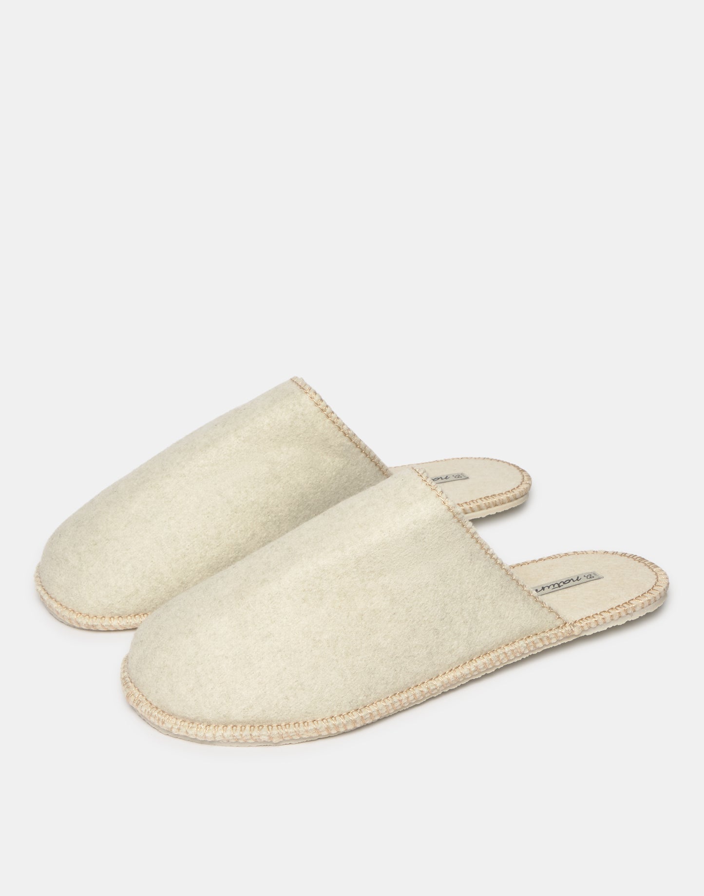 Chaussons ouverts en feutre