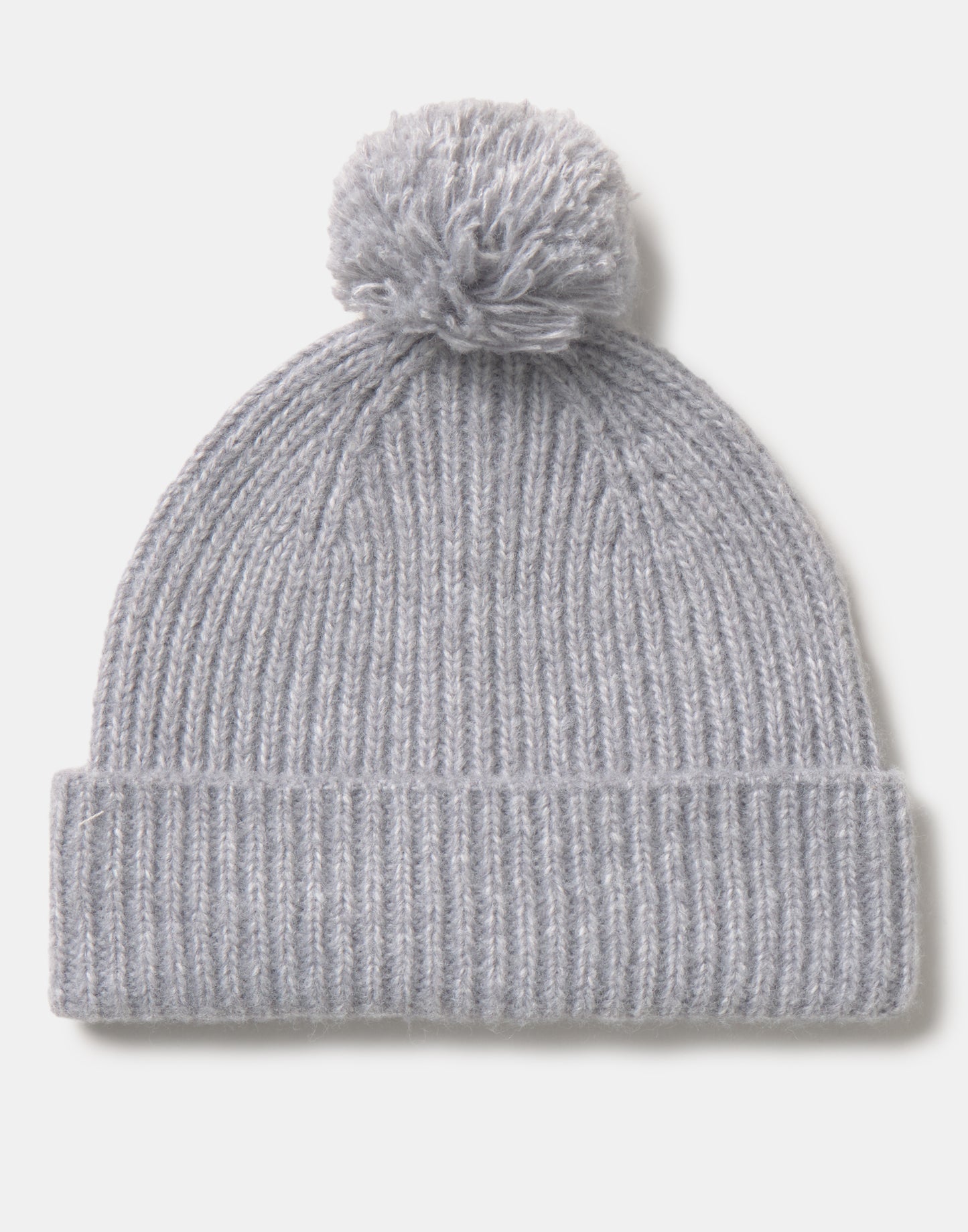 Bonnet uni à pompon