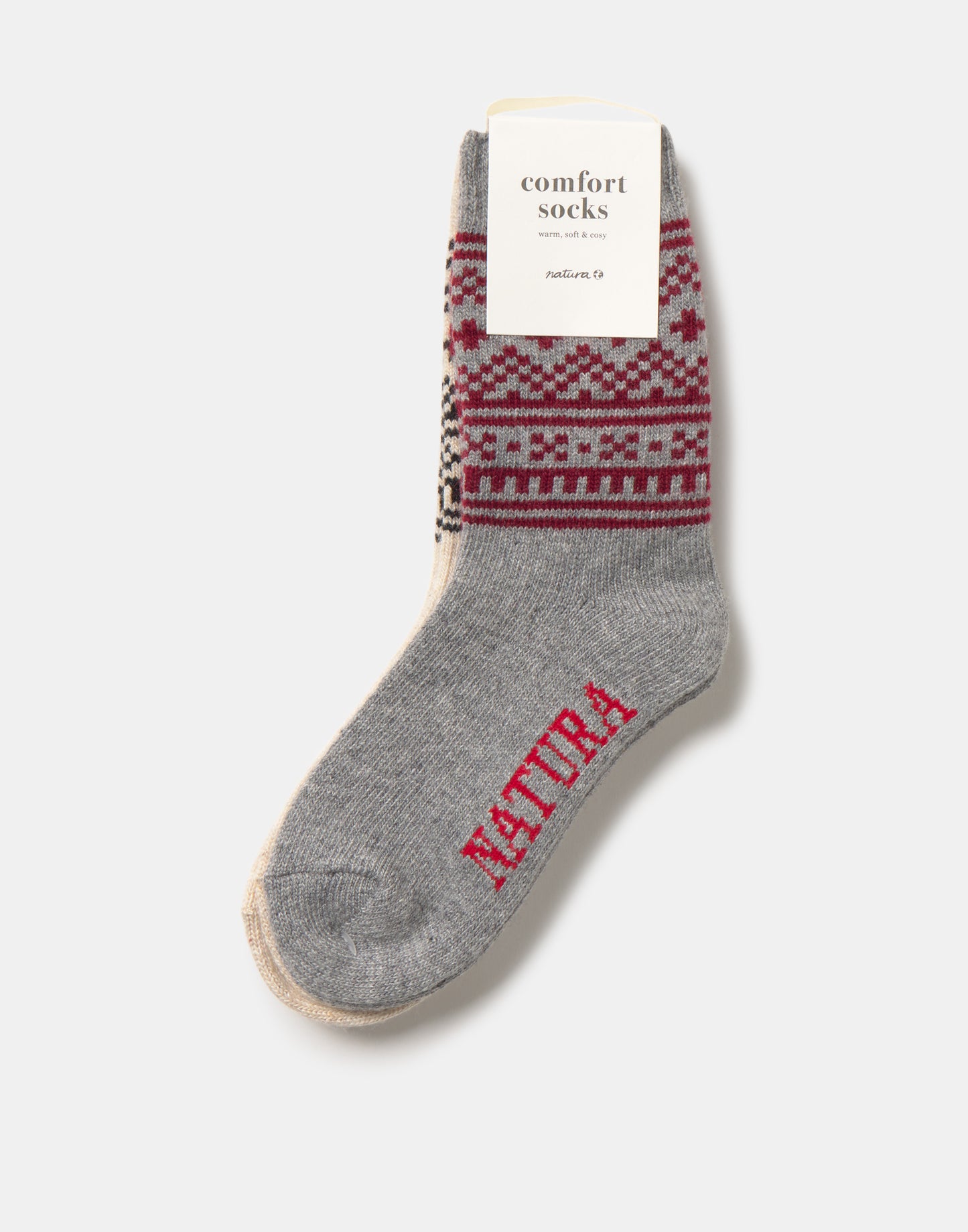 Pack 2 calcetines Jacquard