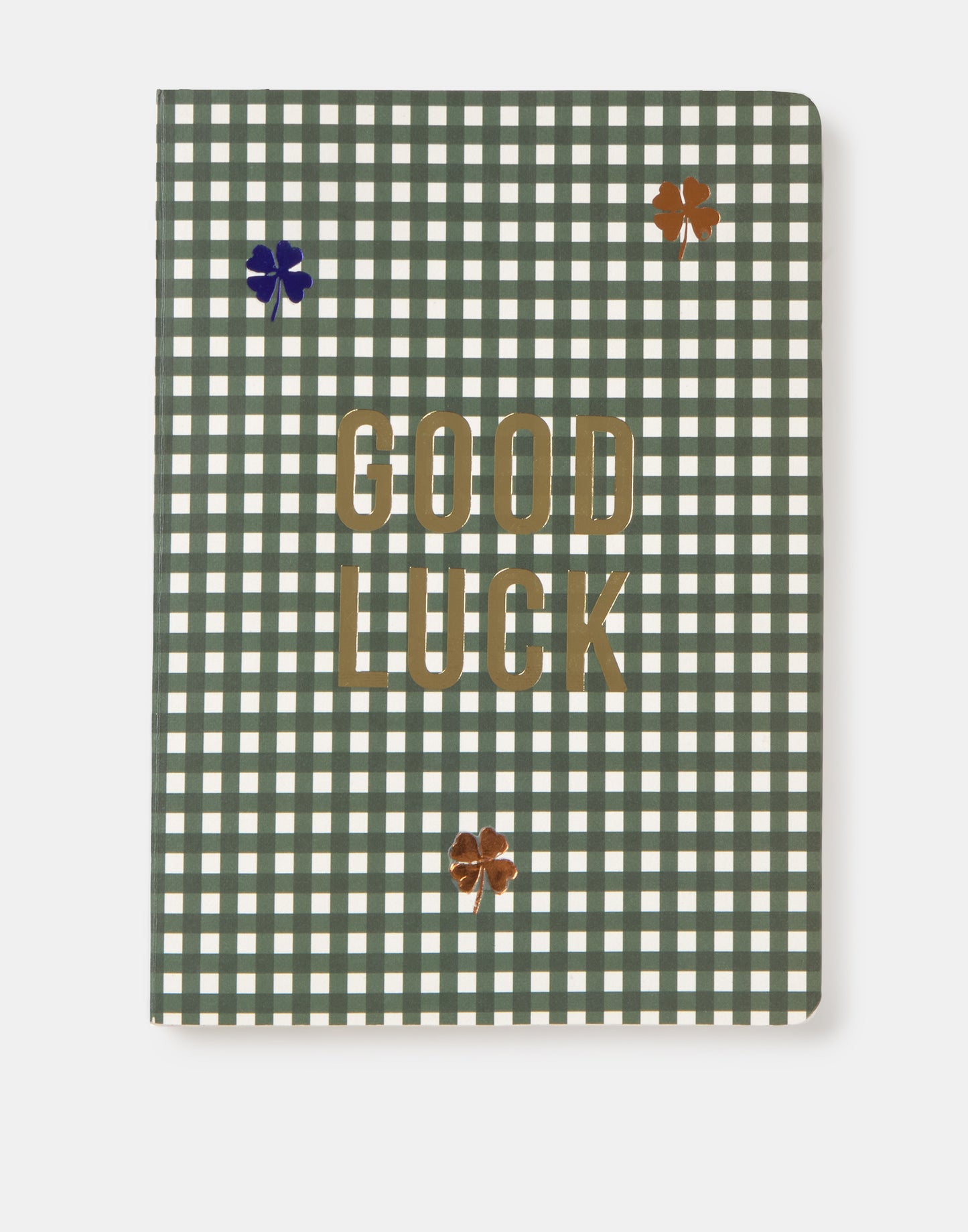 Notizbuch mit Vichy-Karo A5