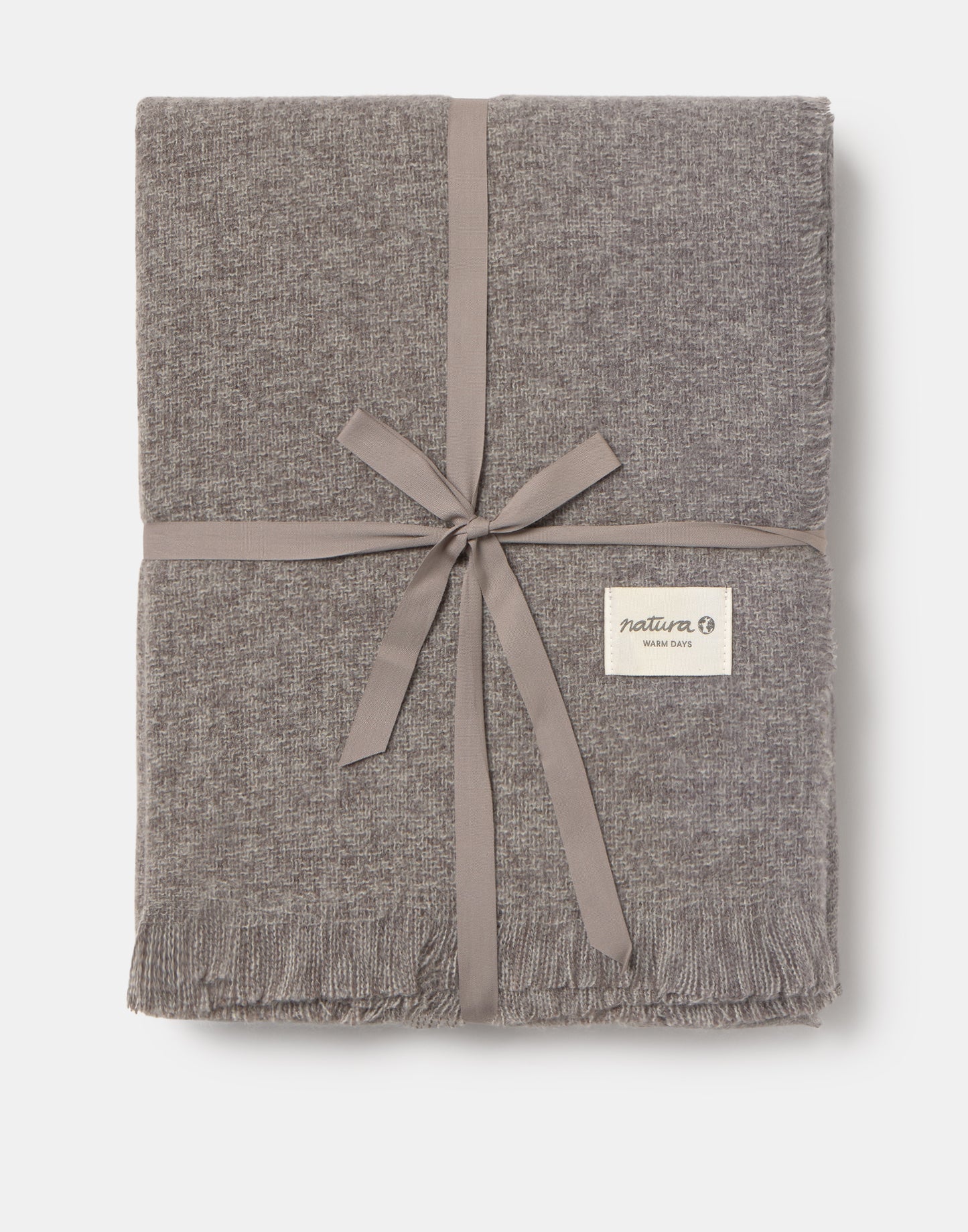 Coperta melange tinta unita