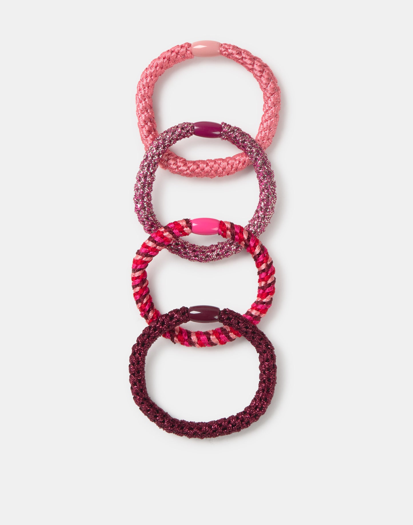 Pack mit 4 Haargummis