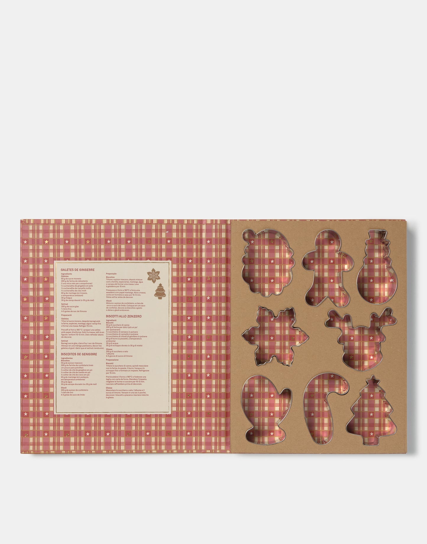 Set de 8 moldes Navidad