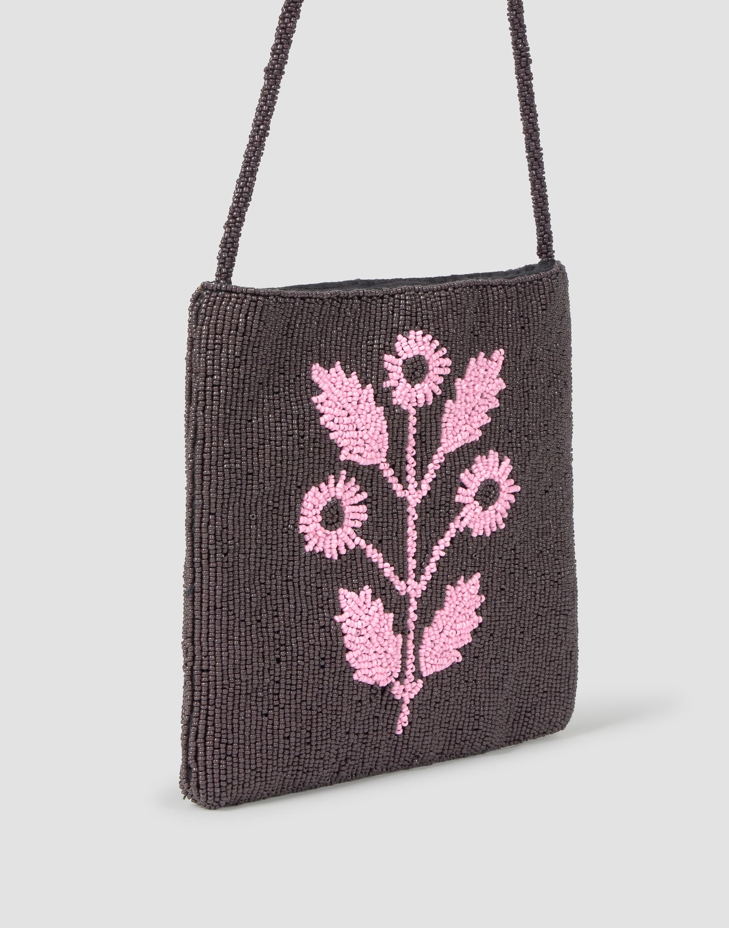 Bolso beads flor