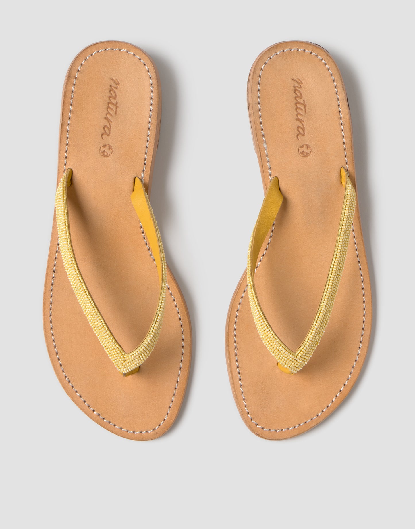 Sandalia tacón beads