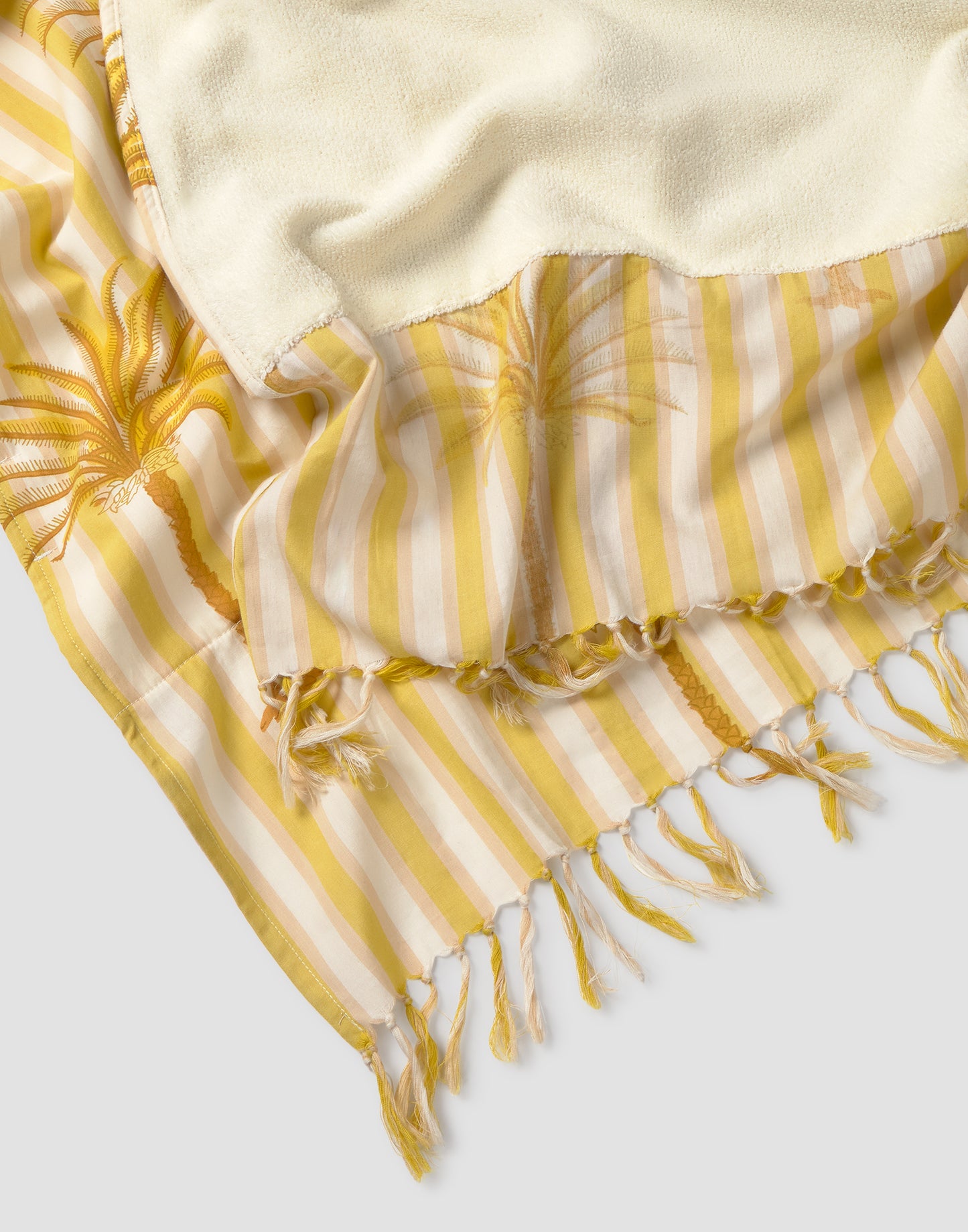Pareo toalla palmera ocre