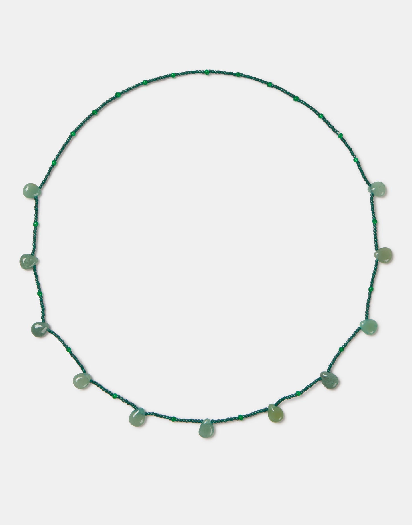 Collar piedras jade