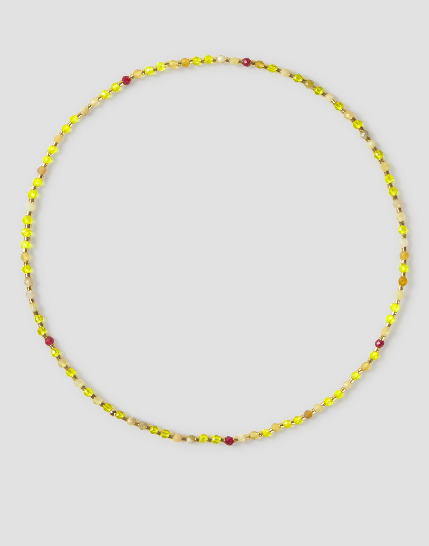 Collar elástico beads brillantes