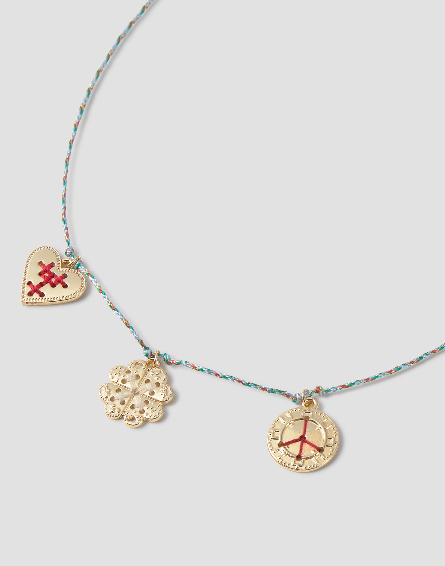 Collar hilo 3 charms