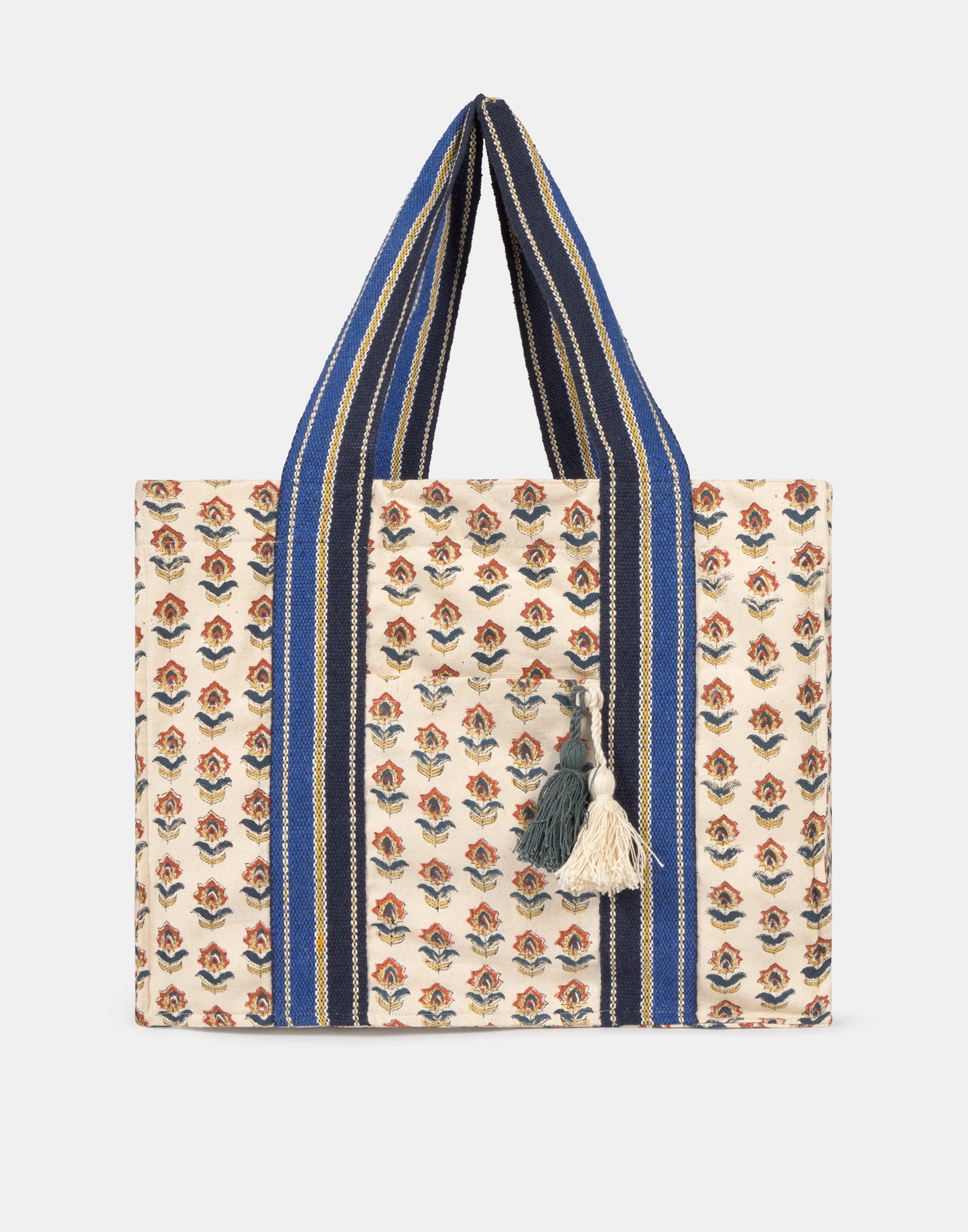 Large Indi Flower Print Bag