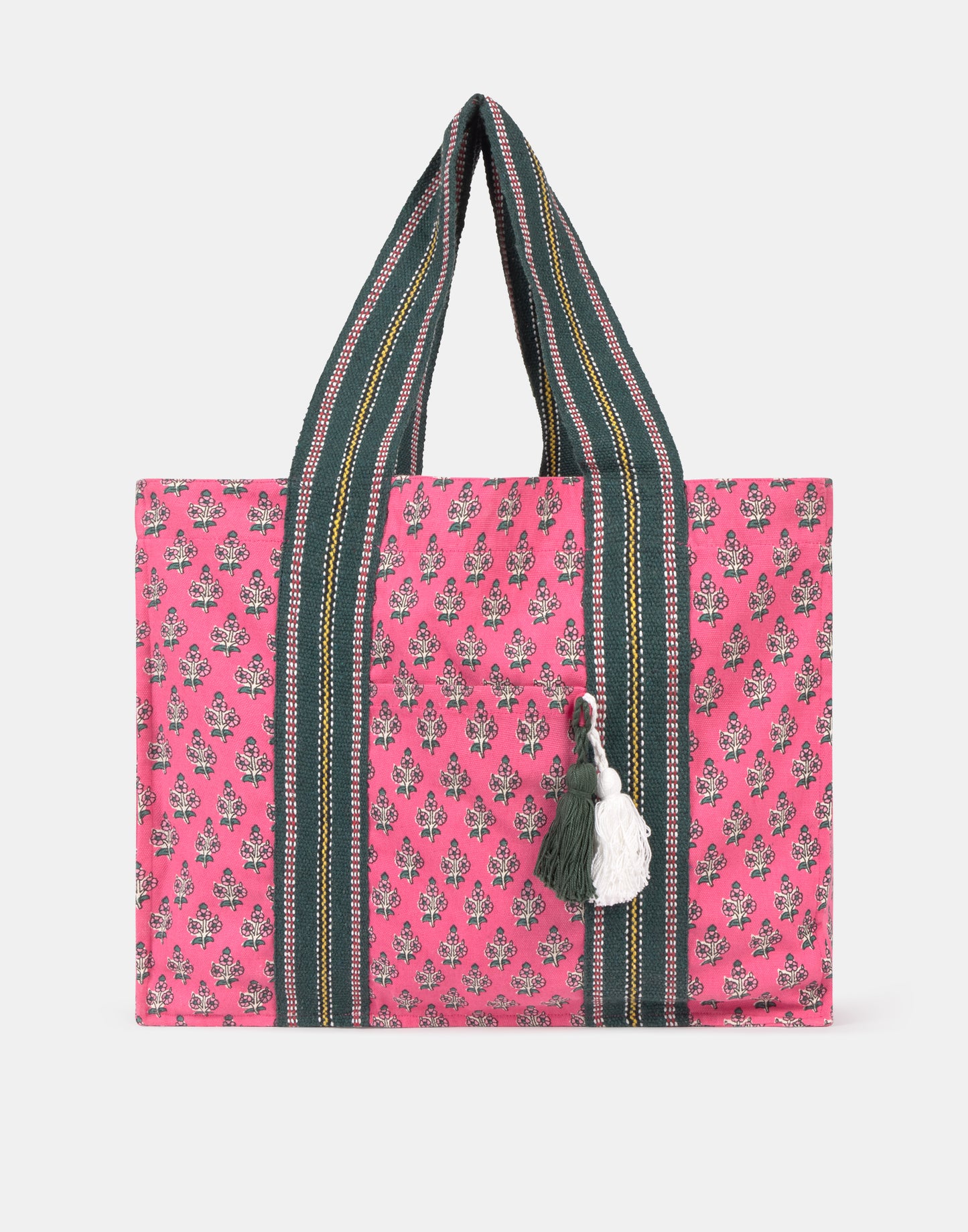 Bolsa grande indi flower print