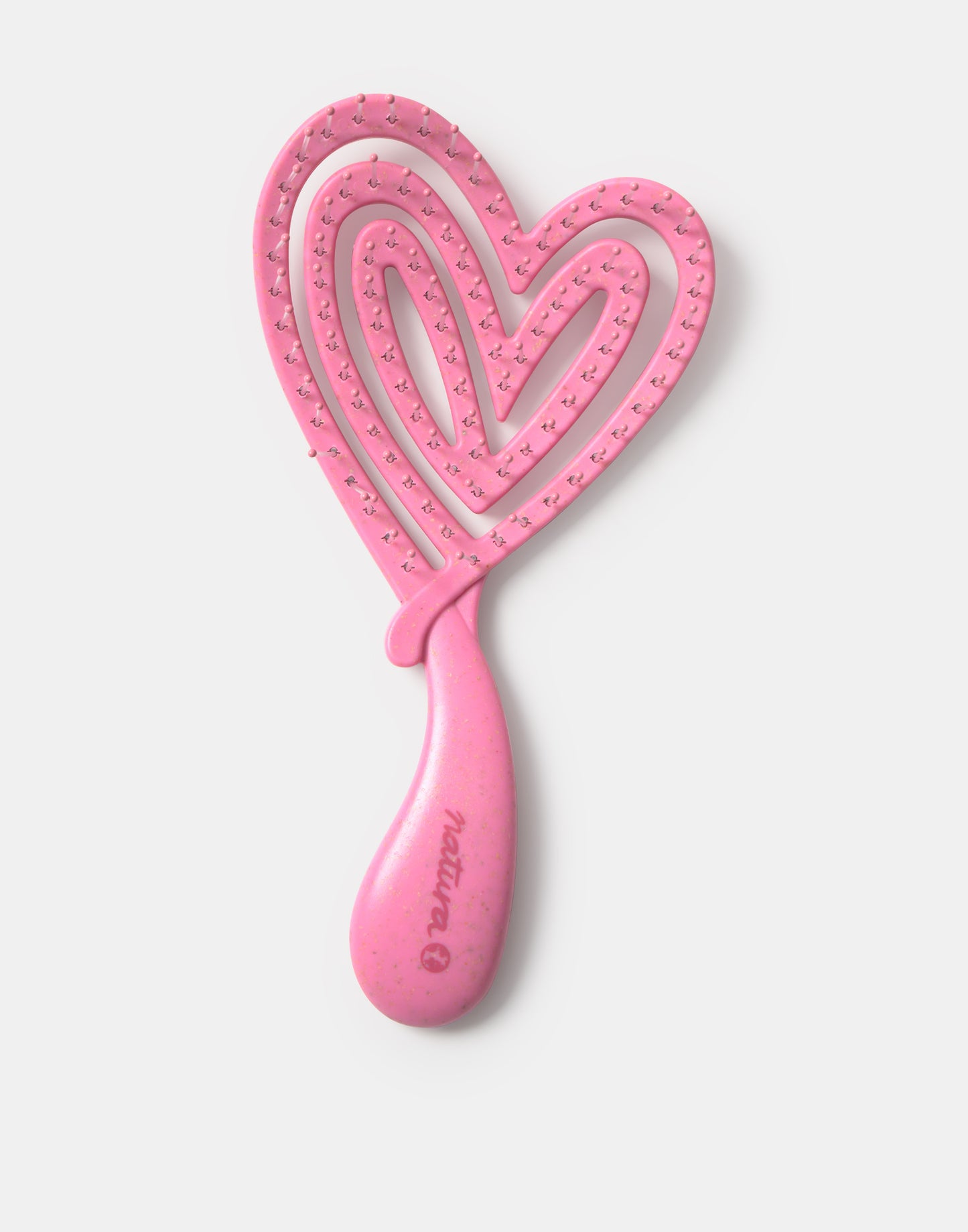 Heart hairbrush