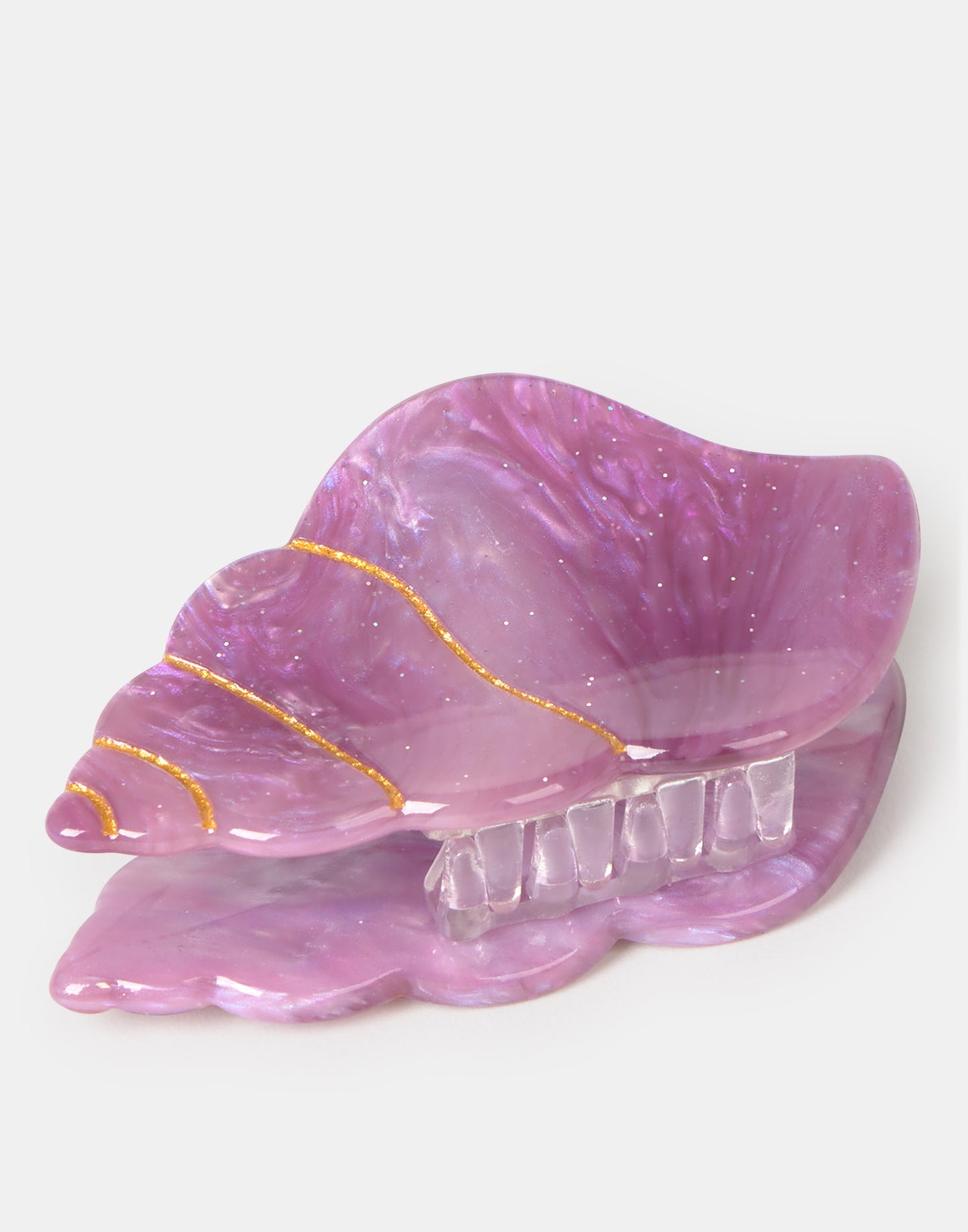 Pince à cheveux coquillage