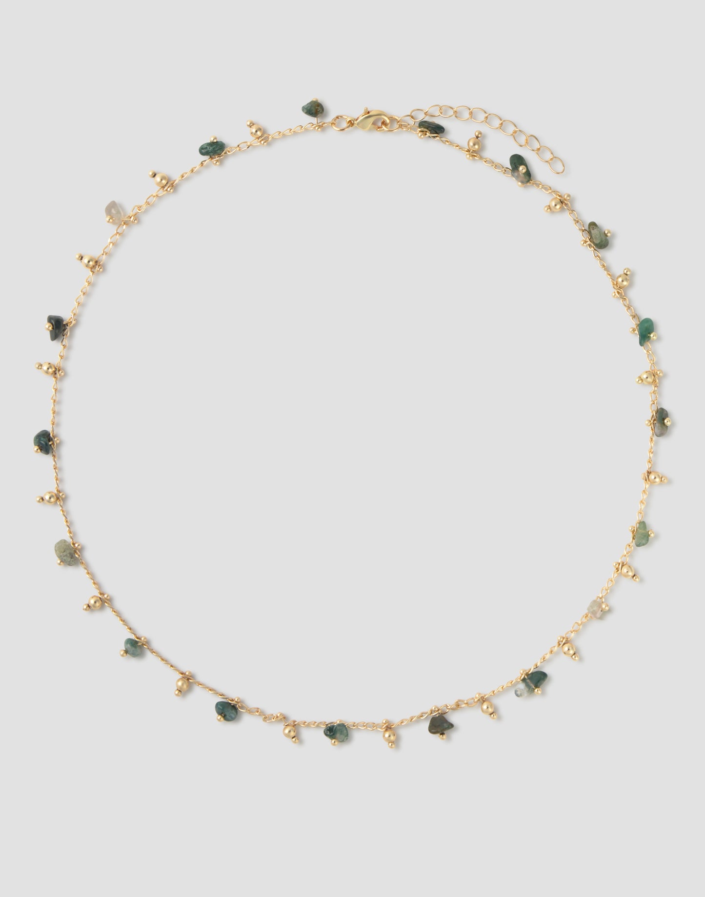 Collier multipierres