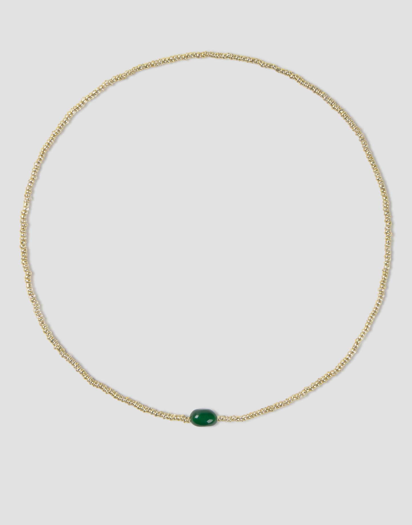 Collier pierre couleur