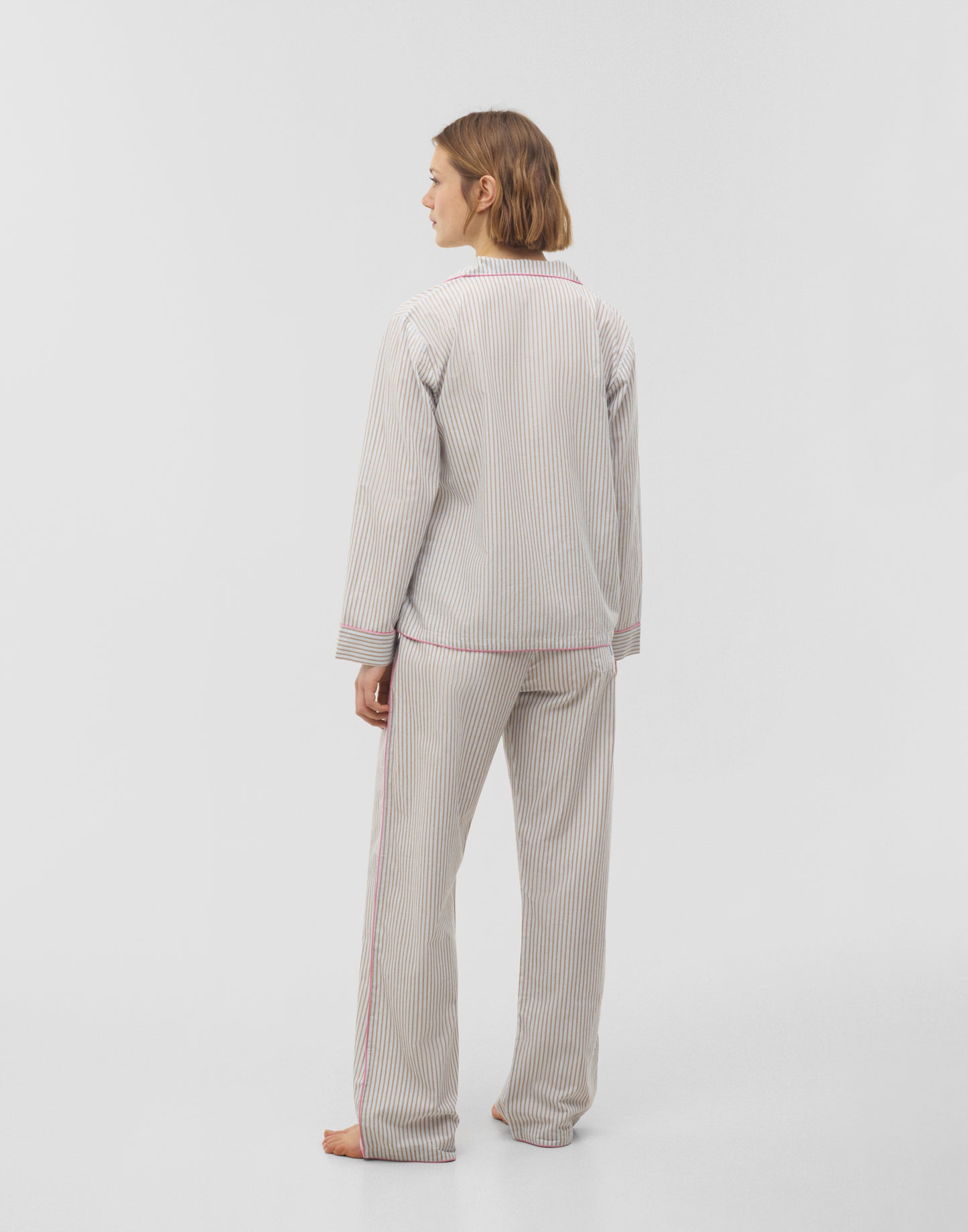 Jaya Palm Embroidered Pyjamas