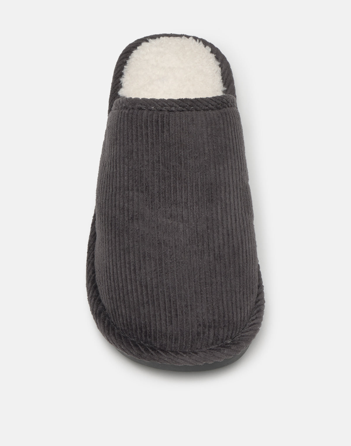 Zapatilla efecto pana hombre