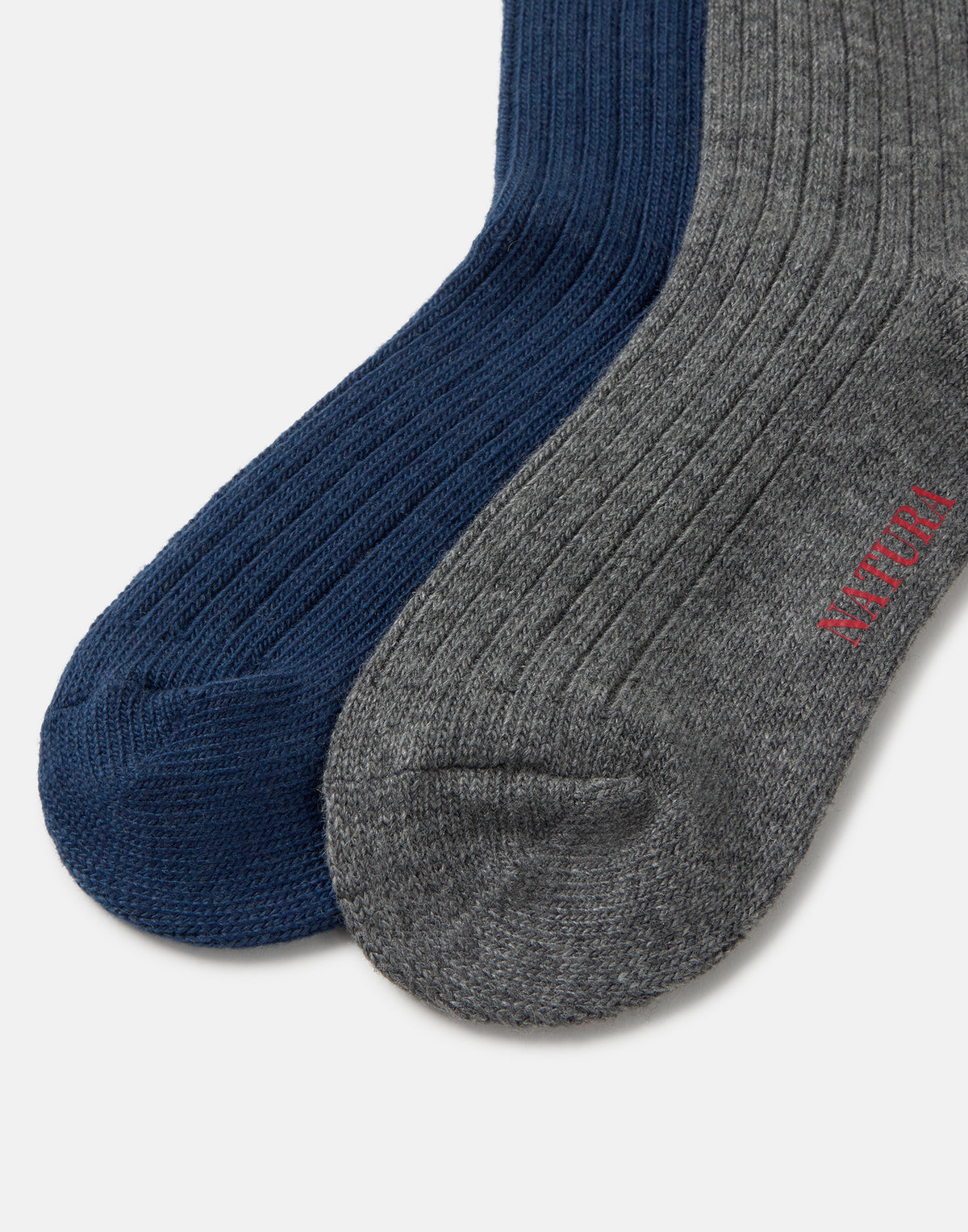 Set 2 calcetines raya hombre