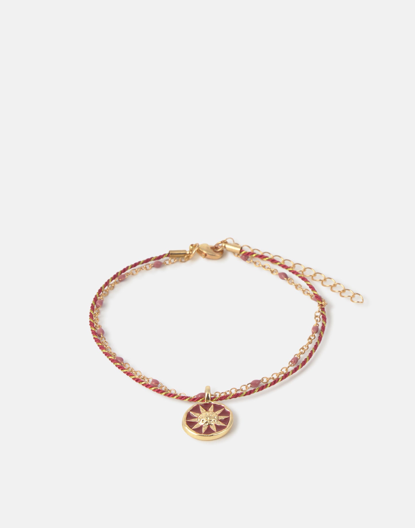 Pulsera doble charm enamel