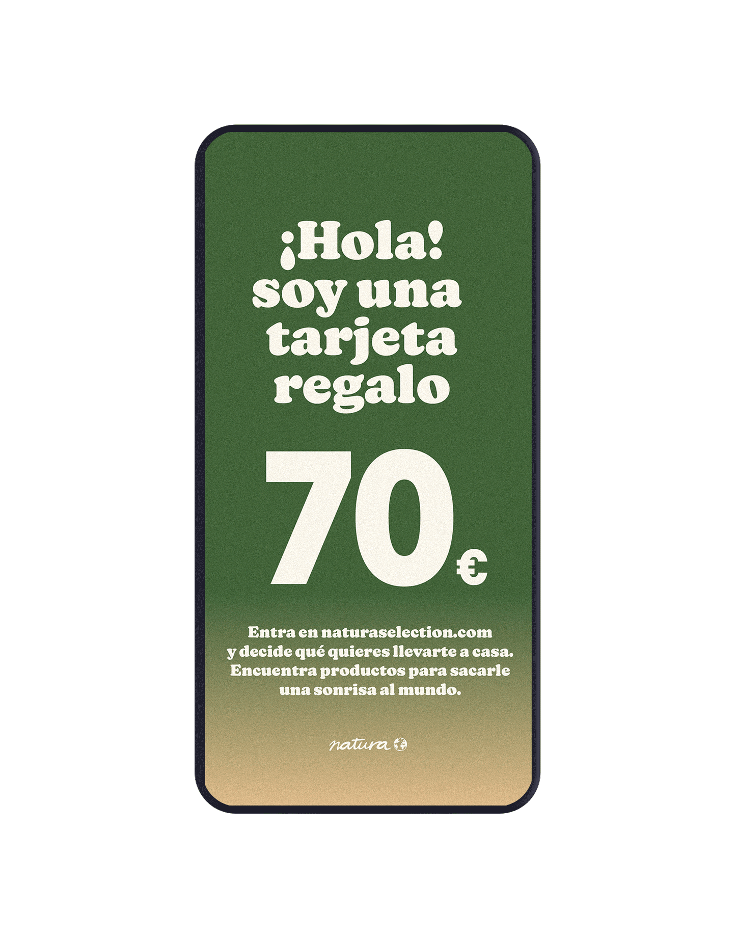 Tarjeta regalo digital 70€