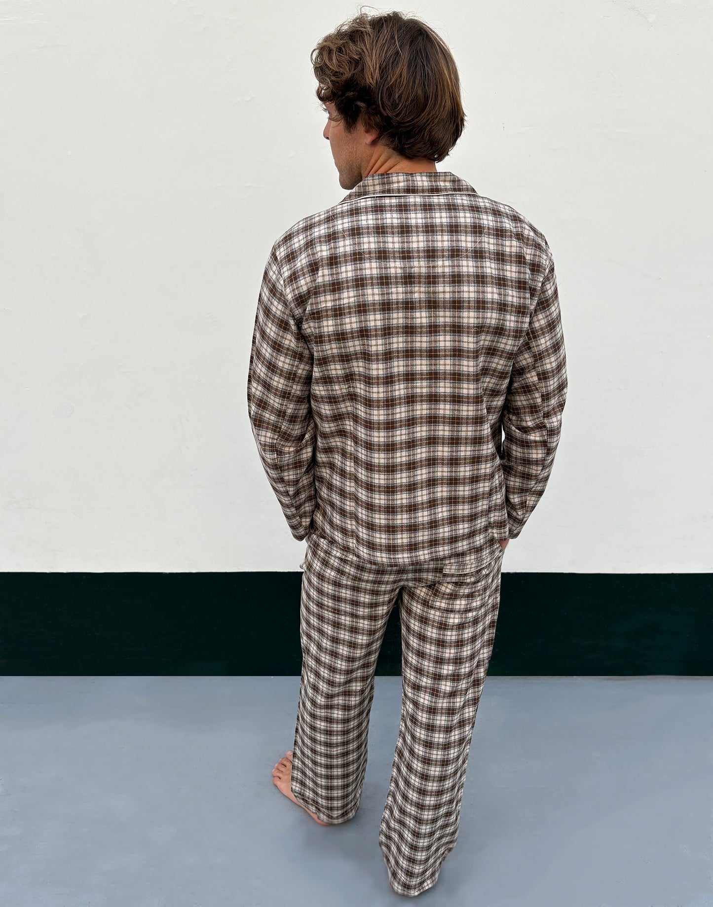 Set pyjama homme à carreaux