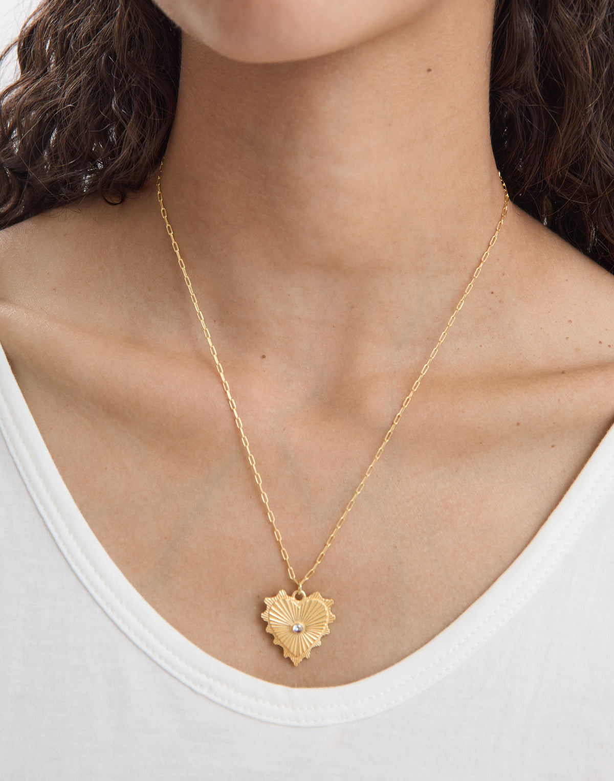 Collar corazón
