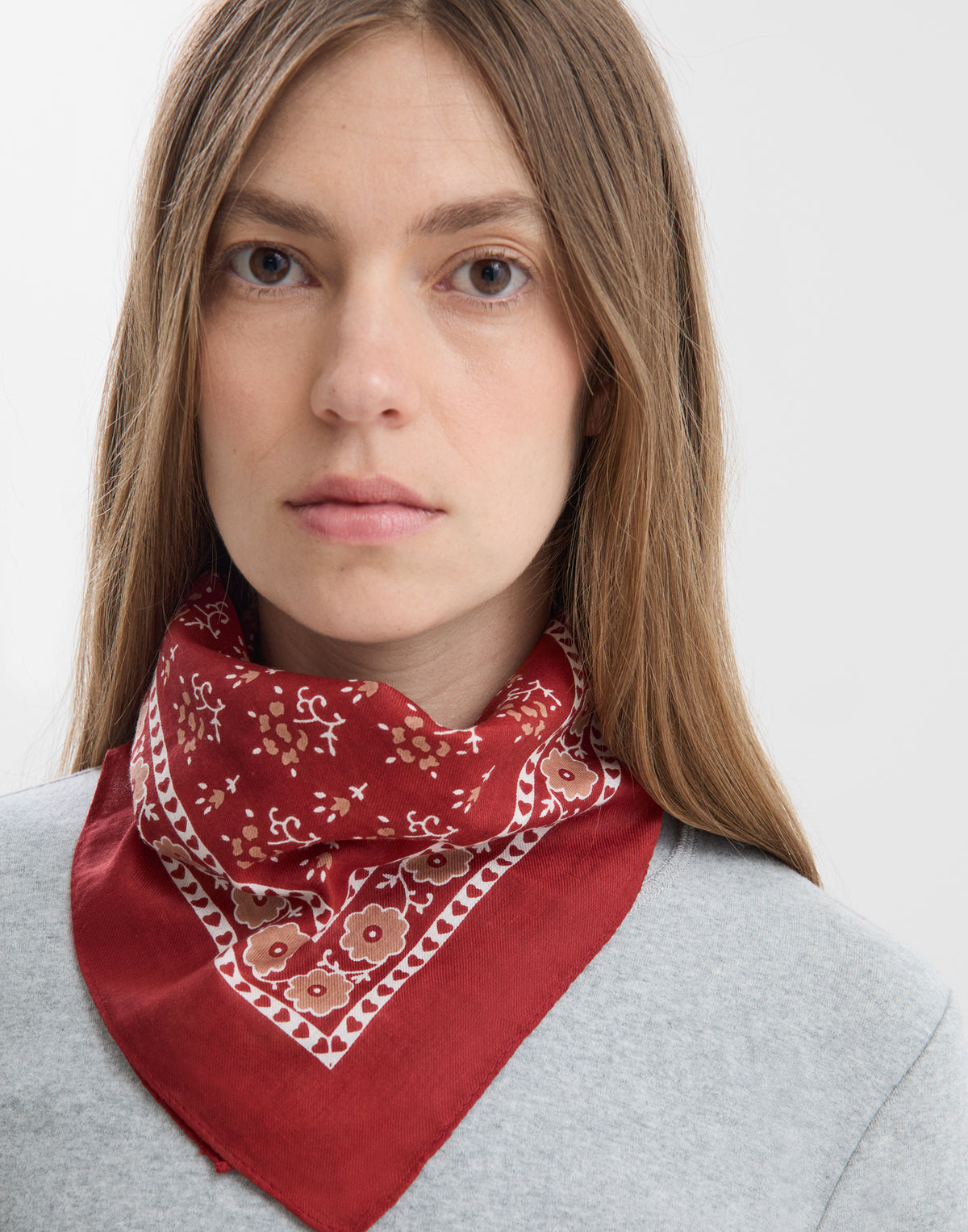 Small Floral Scarf
