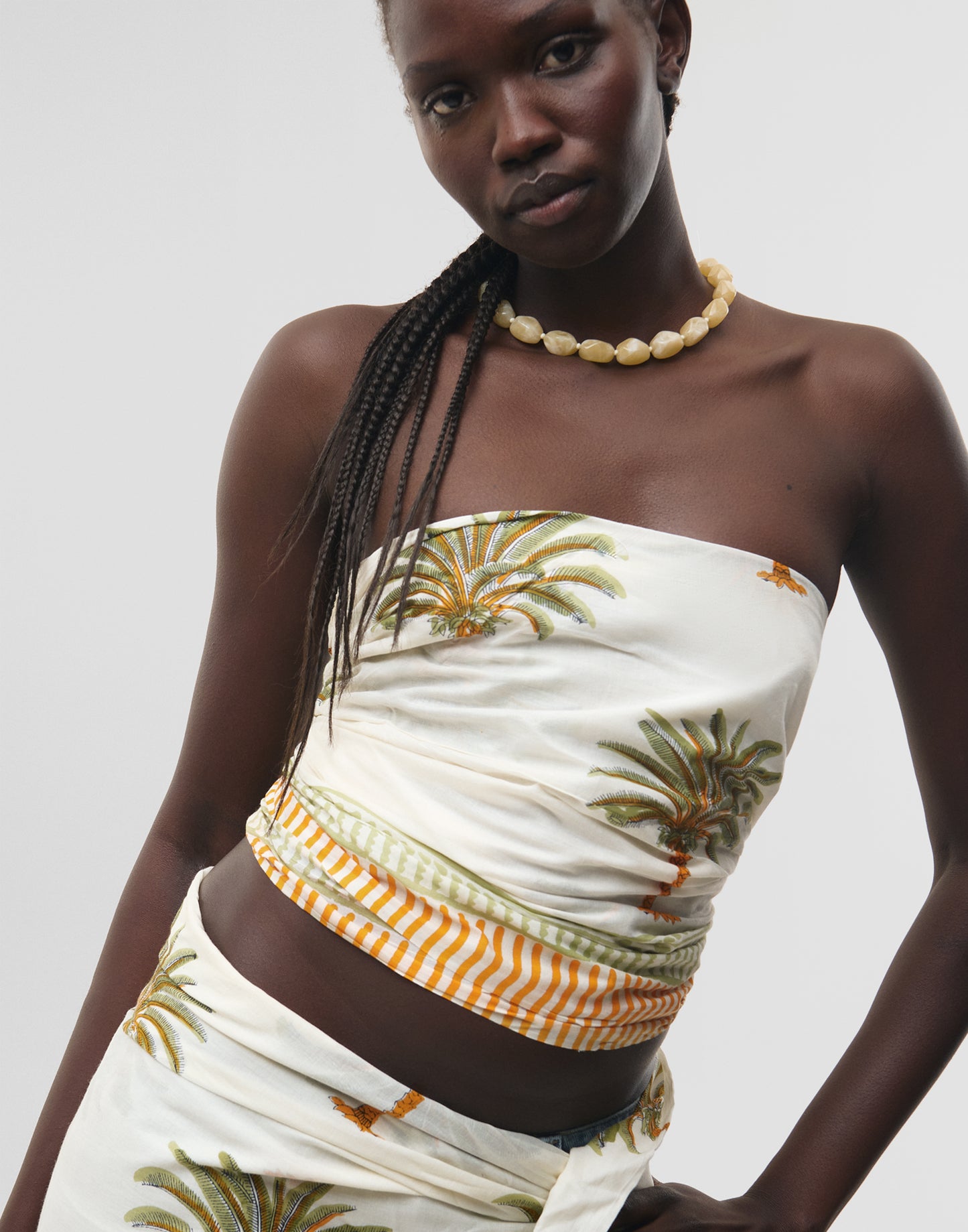Pareo print palmera