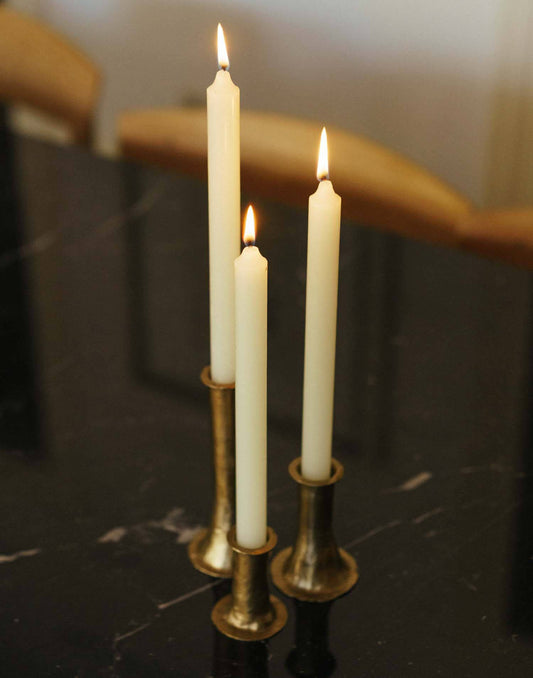 Large candles pack of 6