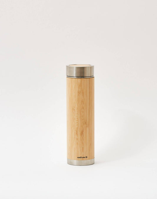 Botella termo bambú 500 ml