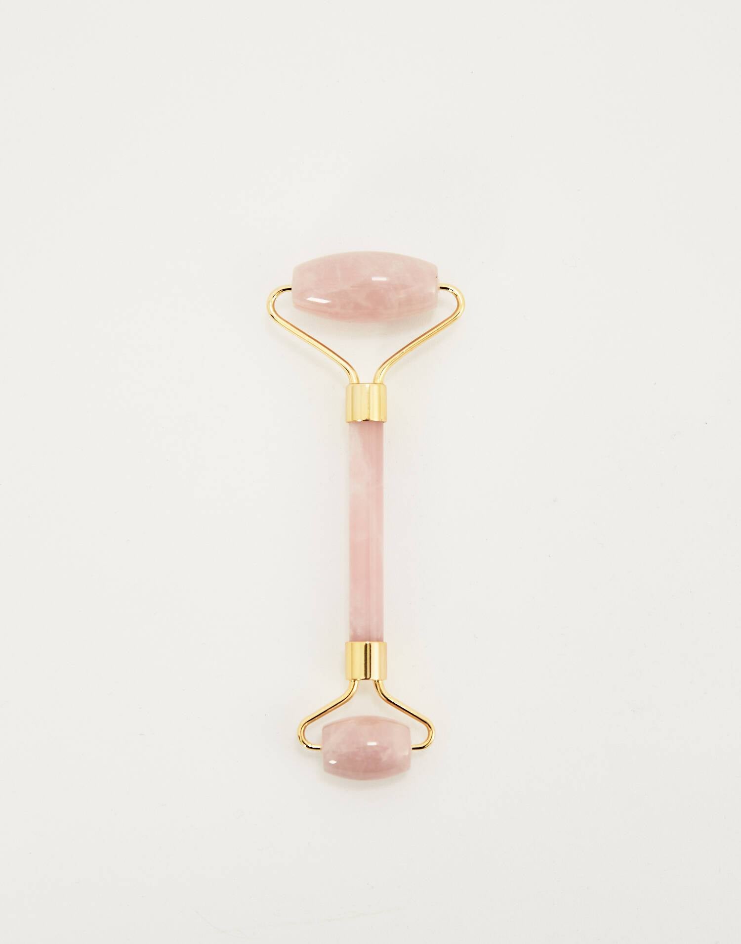 Rodillo Facial Rolon De Cuarzo Rosa Roller* Facial Con Cuarzo