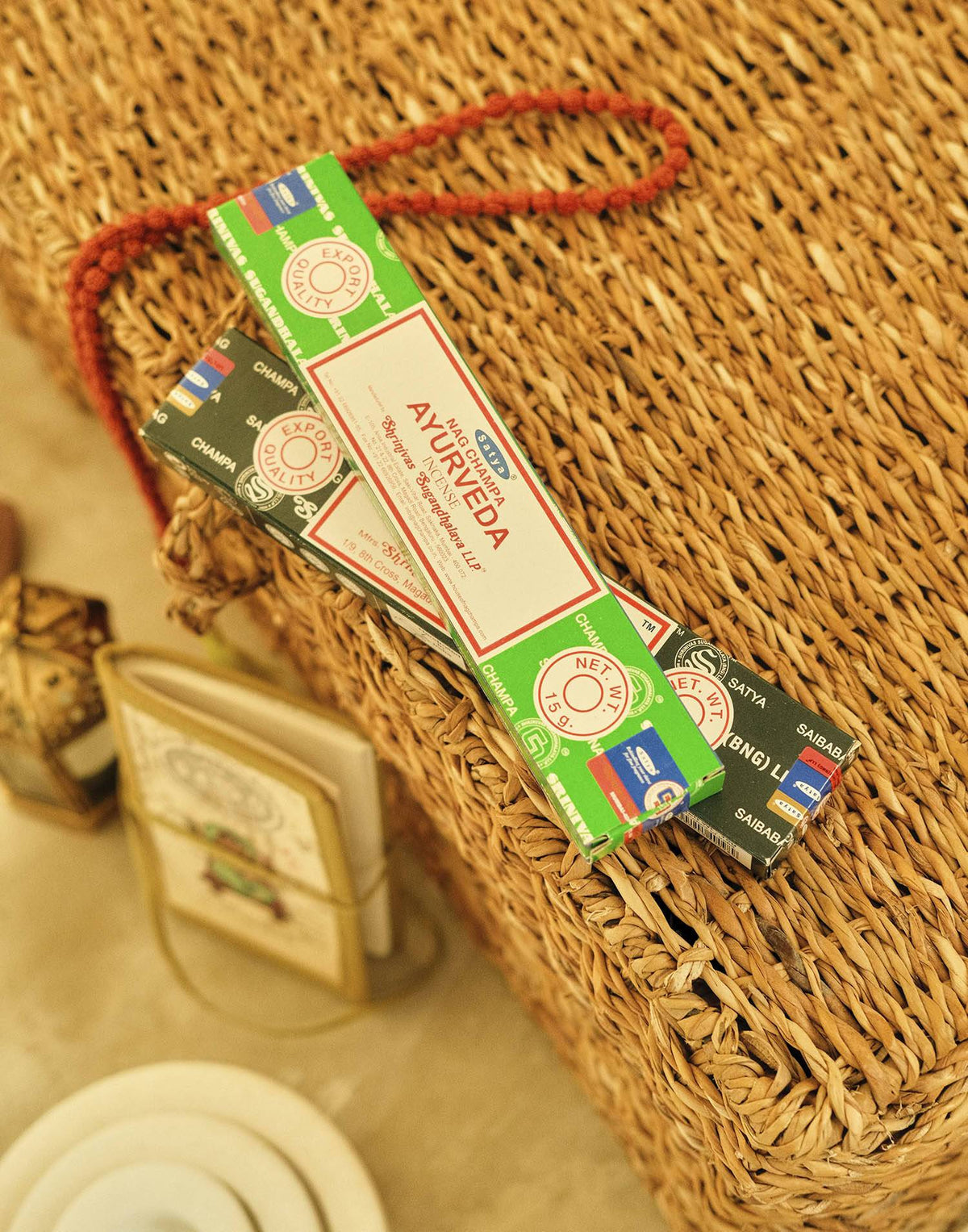 Incienso Nag Champa Ayurveda