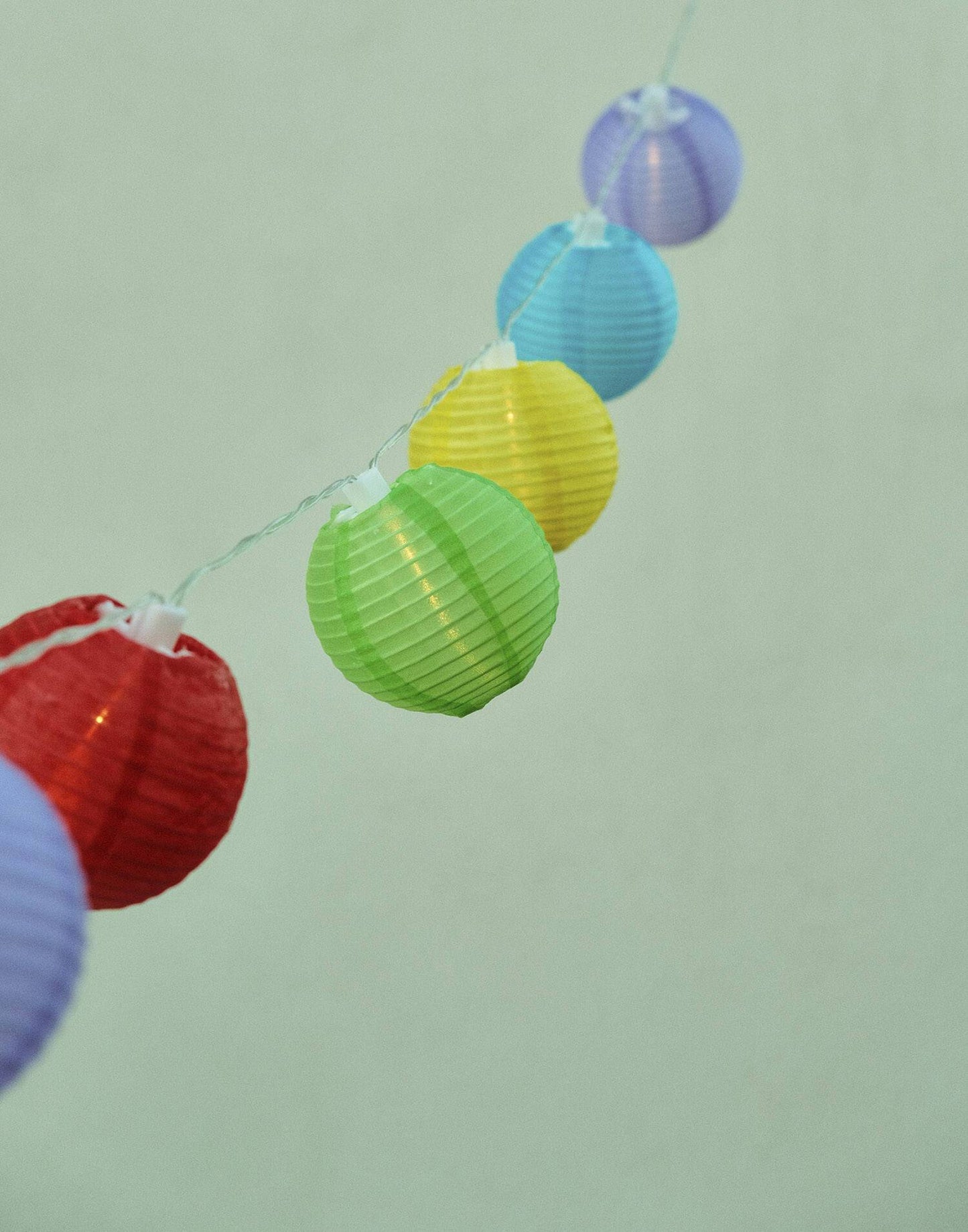 Tira luces bolas multicolor