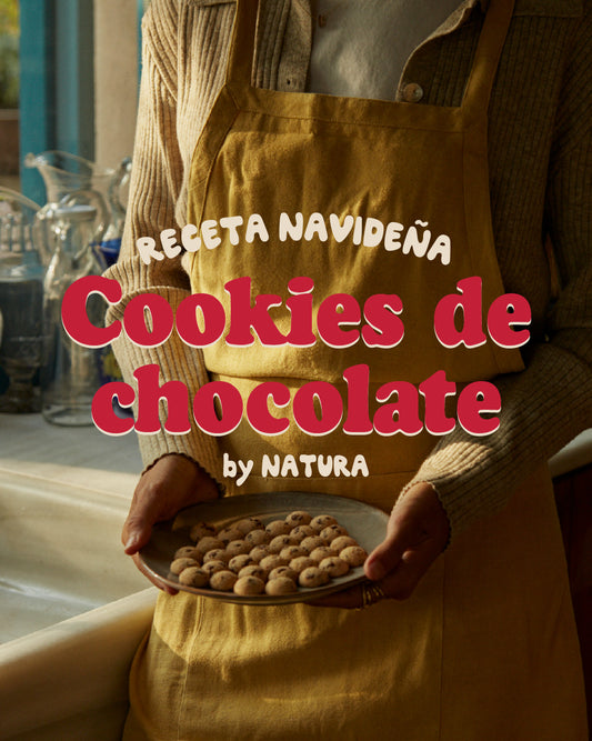 RECETA NAVIDEÑA by NATURA: Cookies de chocolate