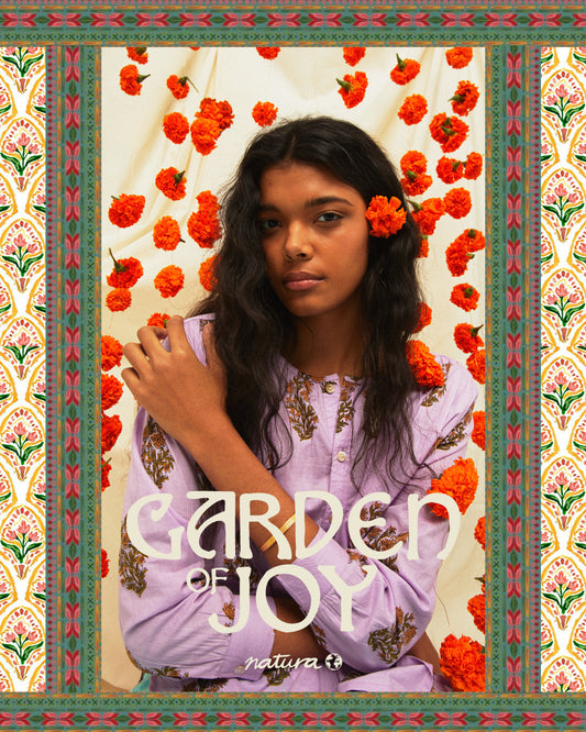 Garden of Joy: Una colección inspirada en las flores de la India.