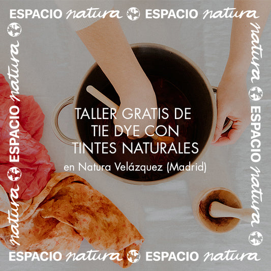 Espacio Natura: taller gratis de tie-dye en Madrid