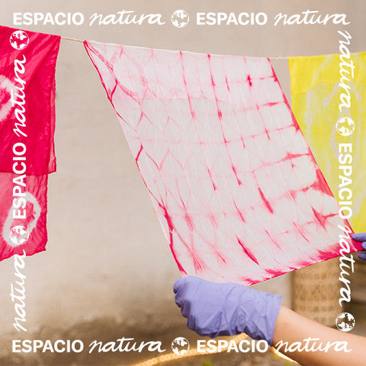 Espacio Natura: fotos de nuestro taller de tie dye