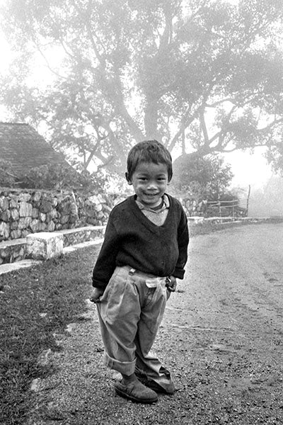 Un niño en Nepal