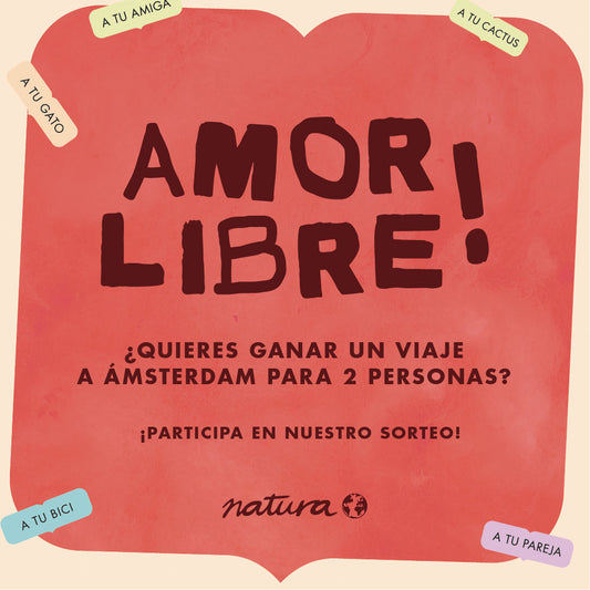 Gana un viaje a Ámsterdam, ¡celebra el amor libre!