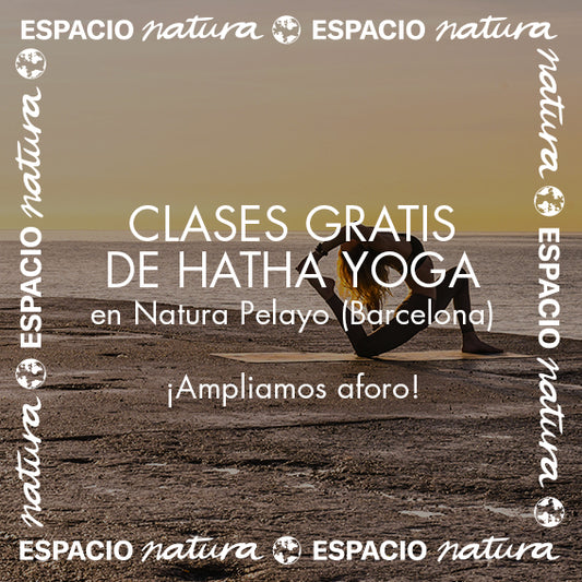 Espacio Natura: Hatha Yoga gratis en Barcelona