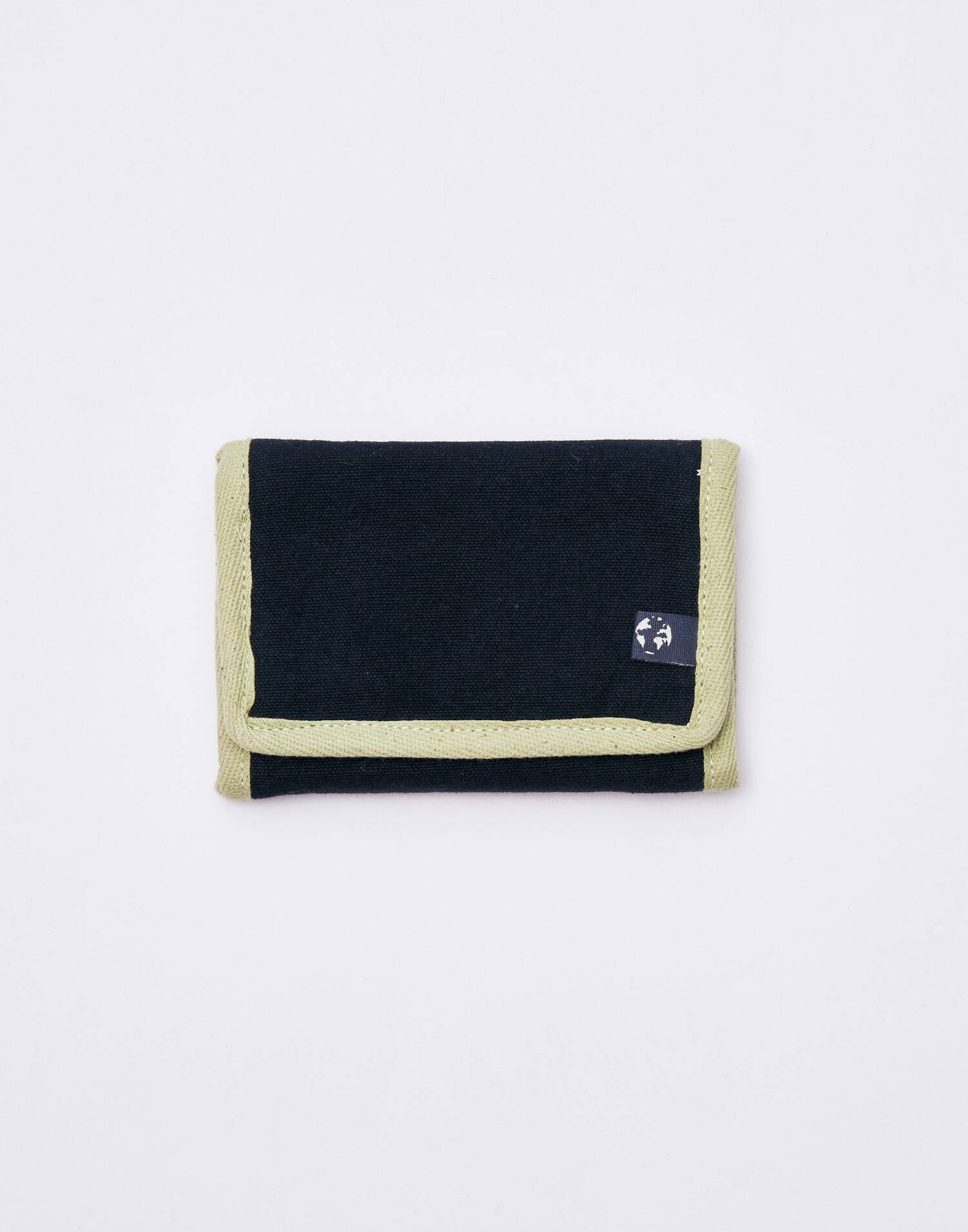 Washed canvas wallet