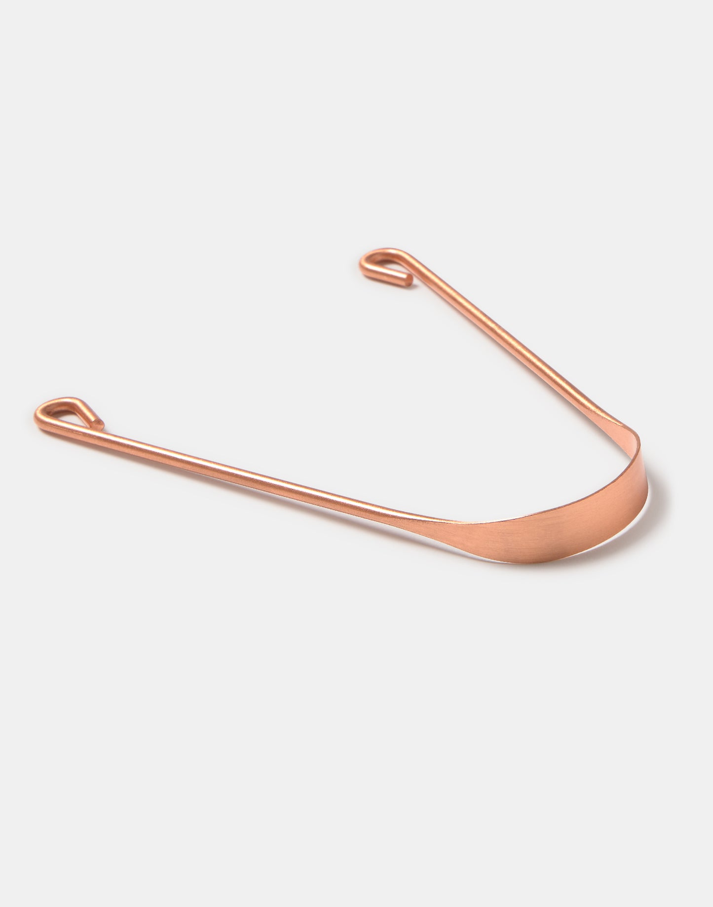 Limpiador de lengua metálico